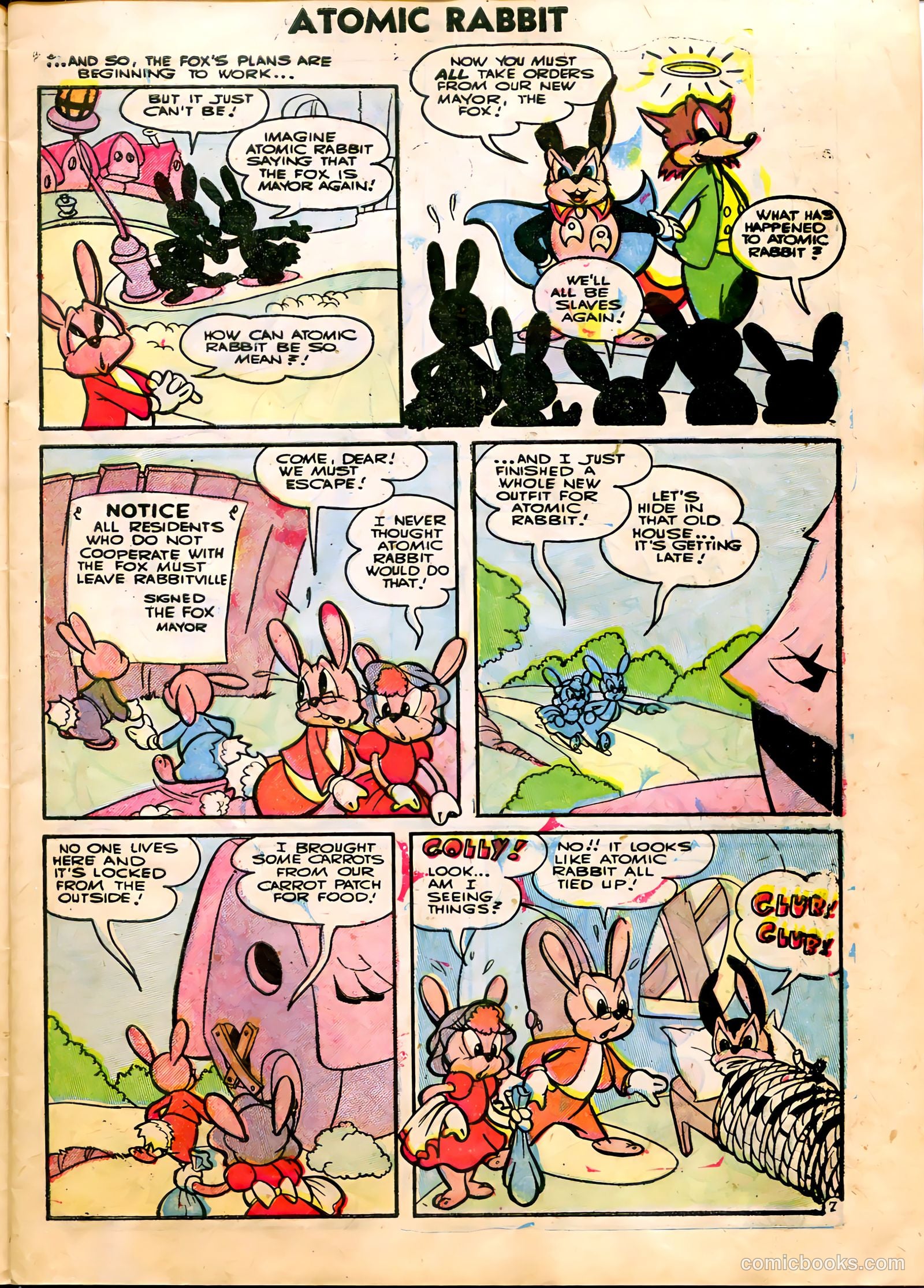 Atomic Rabbit #2 (1955) — page 9 of 36