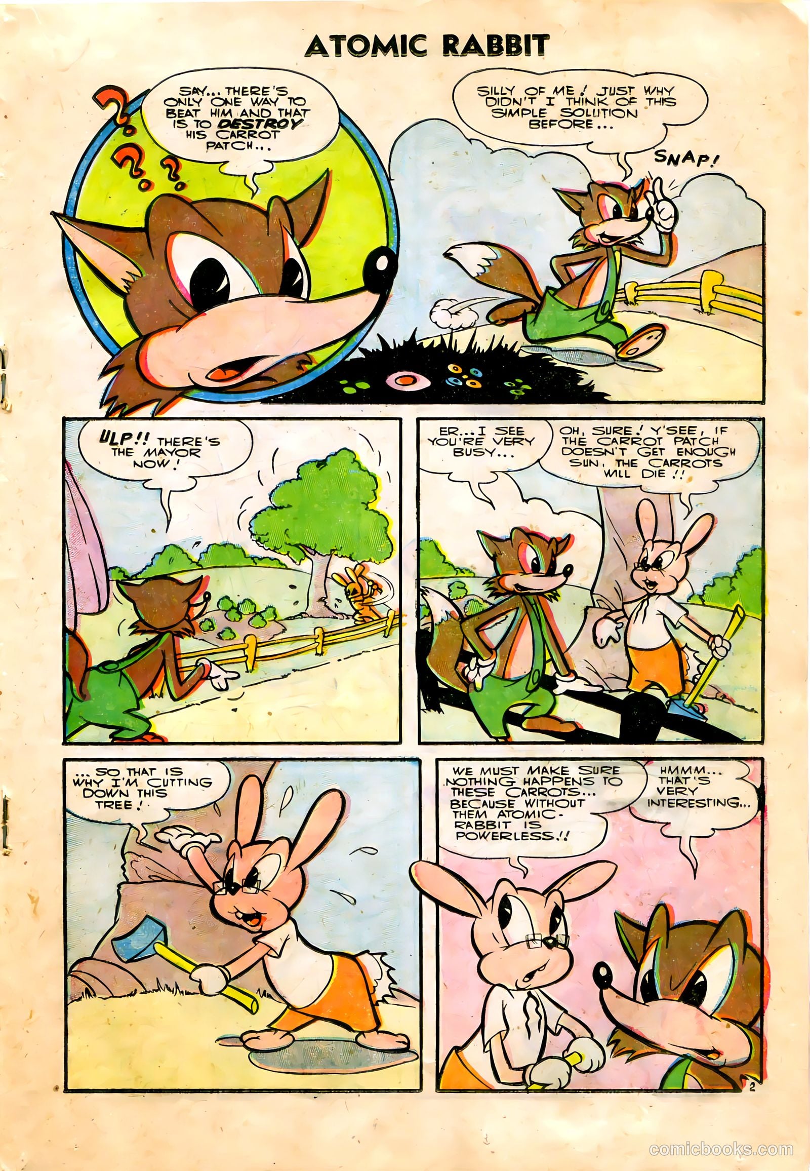 Atomic Rabbit #2 (1955) — page 19 of 36