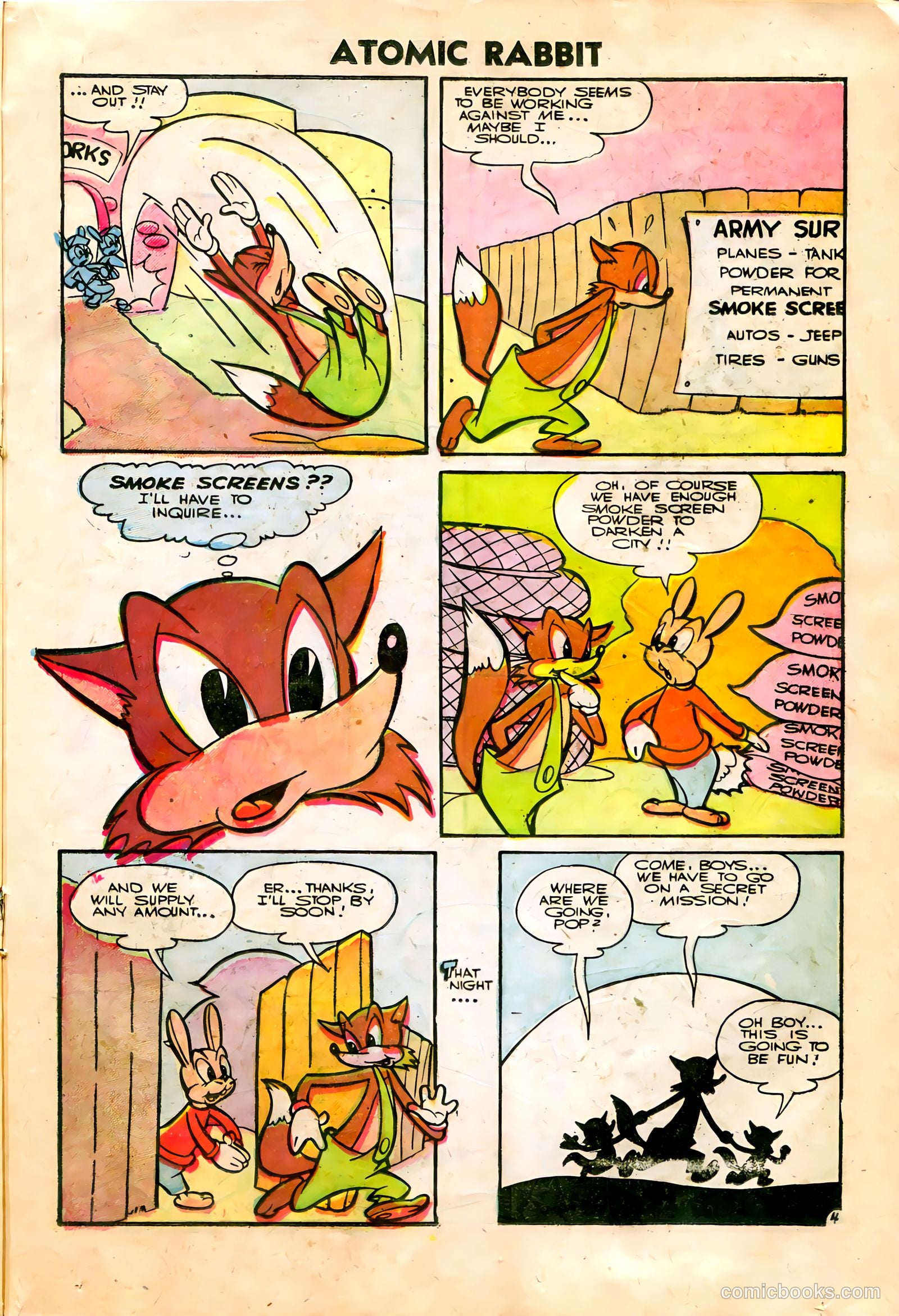 Atomic Rabbit #2 (1955) — page 21 of 36