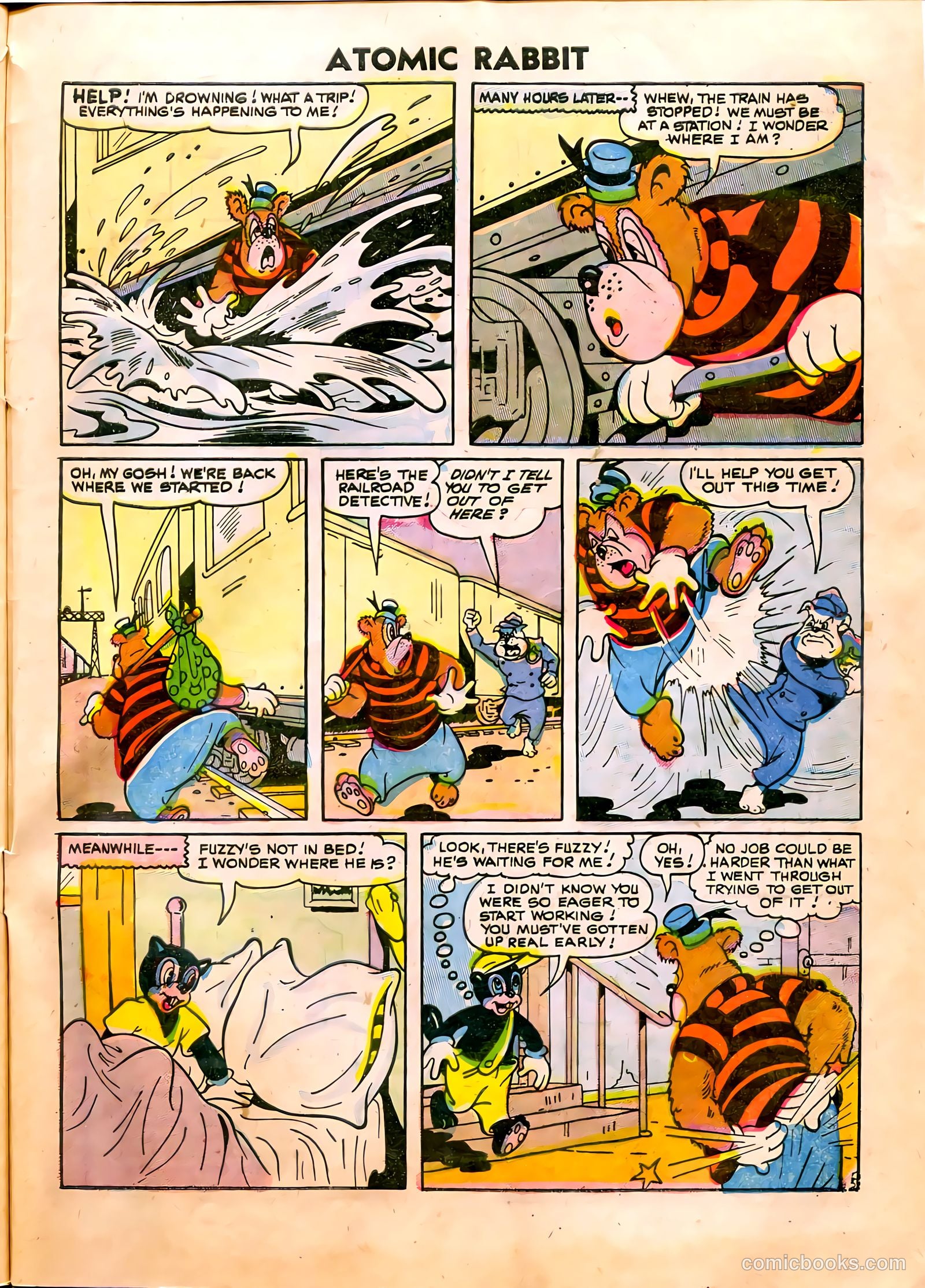 Atomic Rabbit #2 (1955) — page 33 of 36