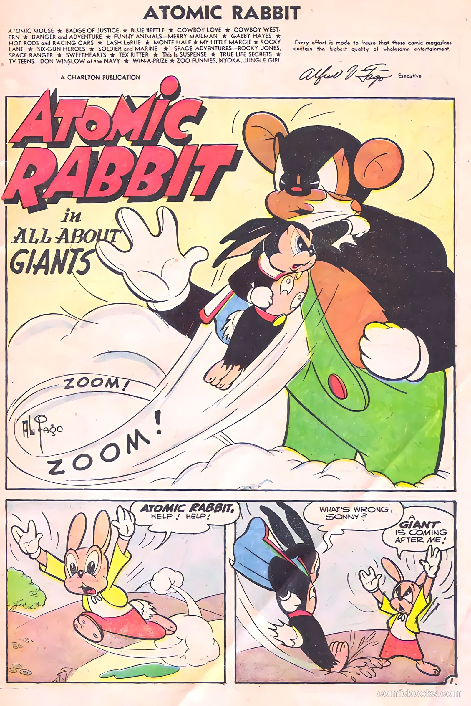 Atomic Rabbit #3 (1956) — page 3 of 36