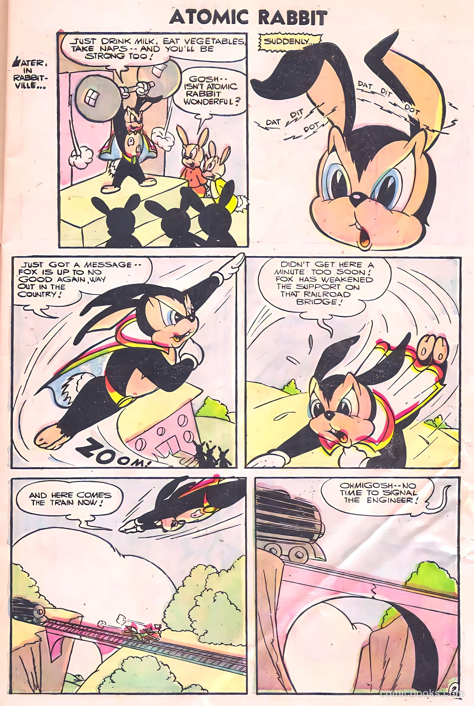 Atomic Rabbit #3 (1956) — page 9 of 36