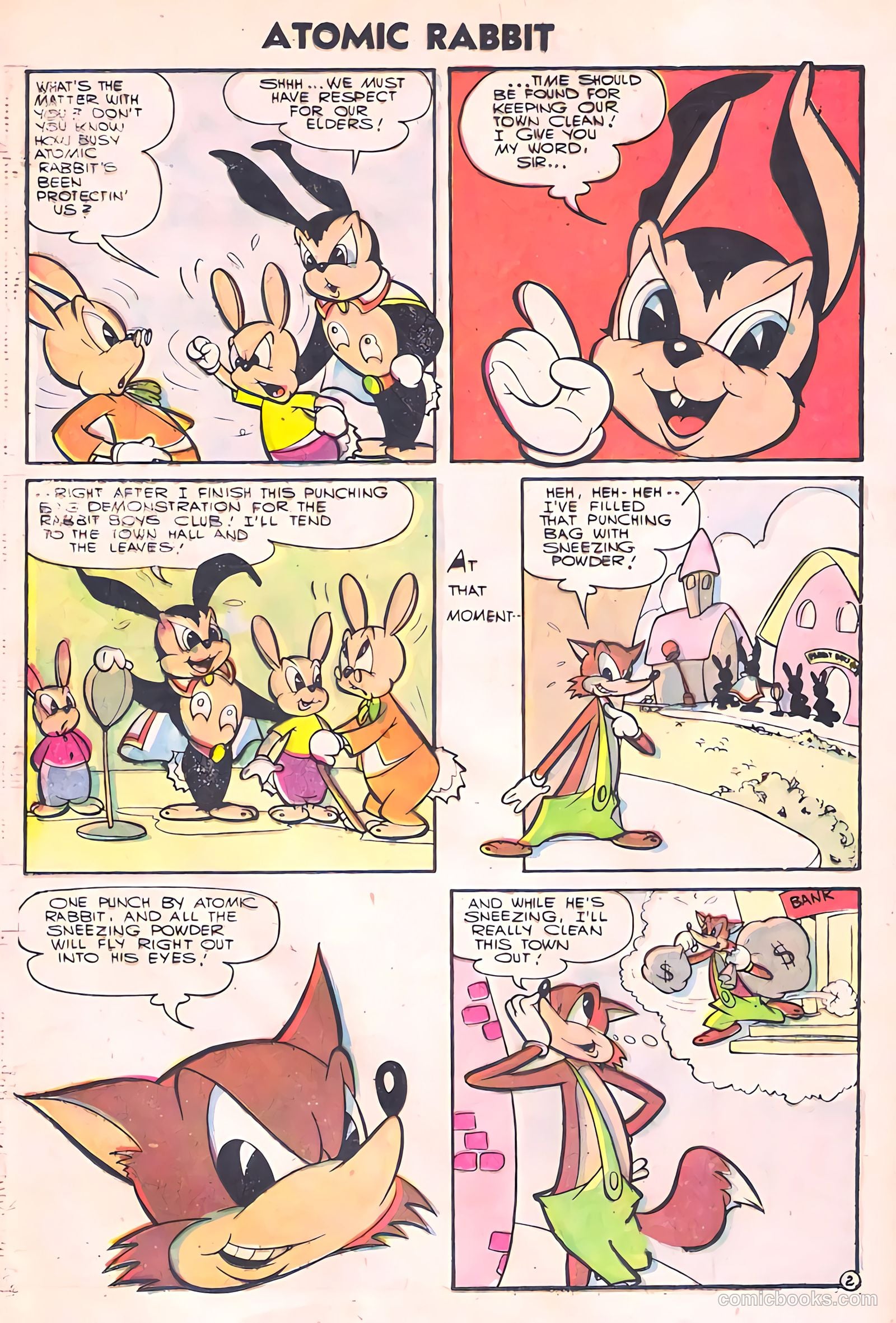 Atomic Rabbit #3 (1956) — page 20 of 36