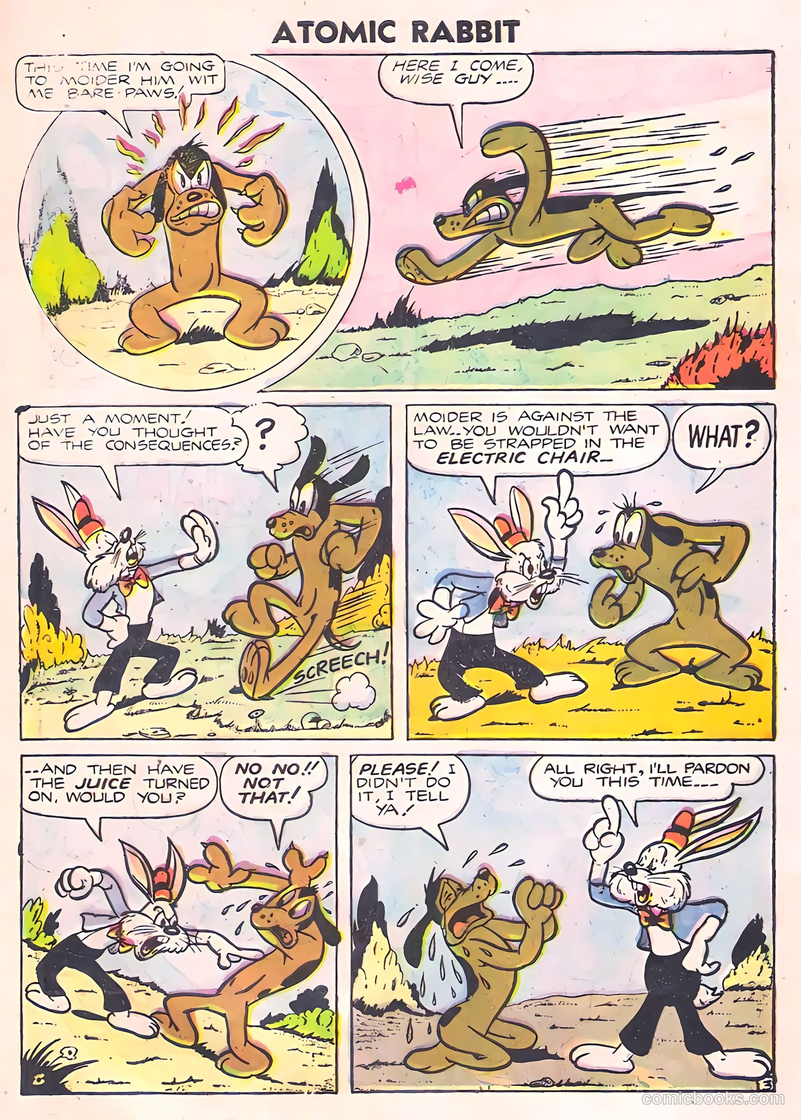 Atomic Rabbit #3 (1956) — page 32 of 36