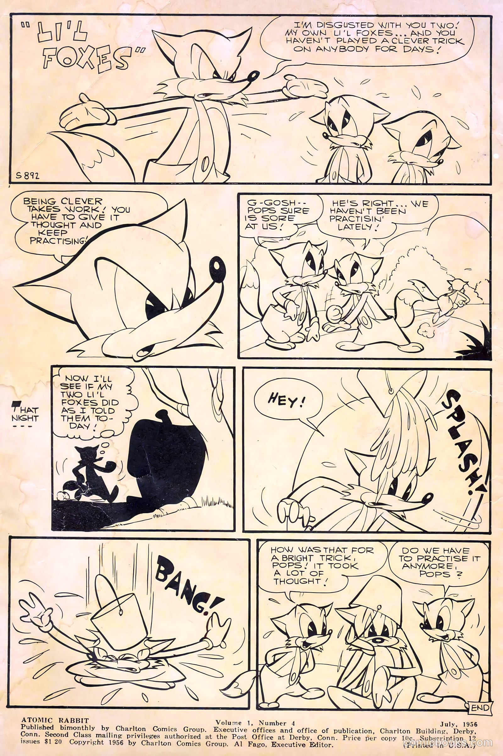 Atomic Rabbit #4 (1956) — page 2 of 36