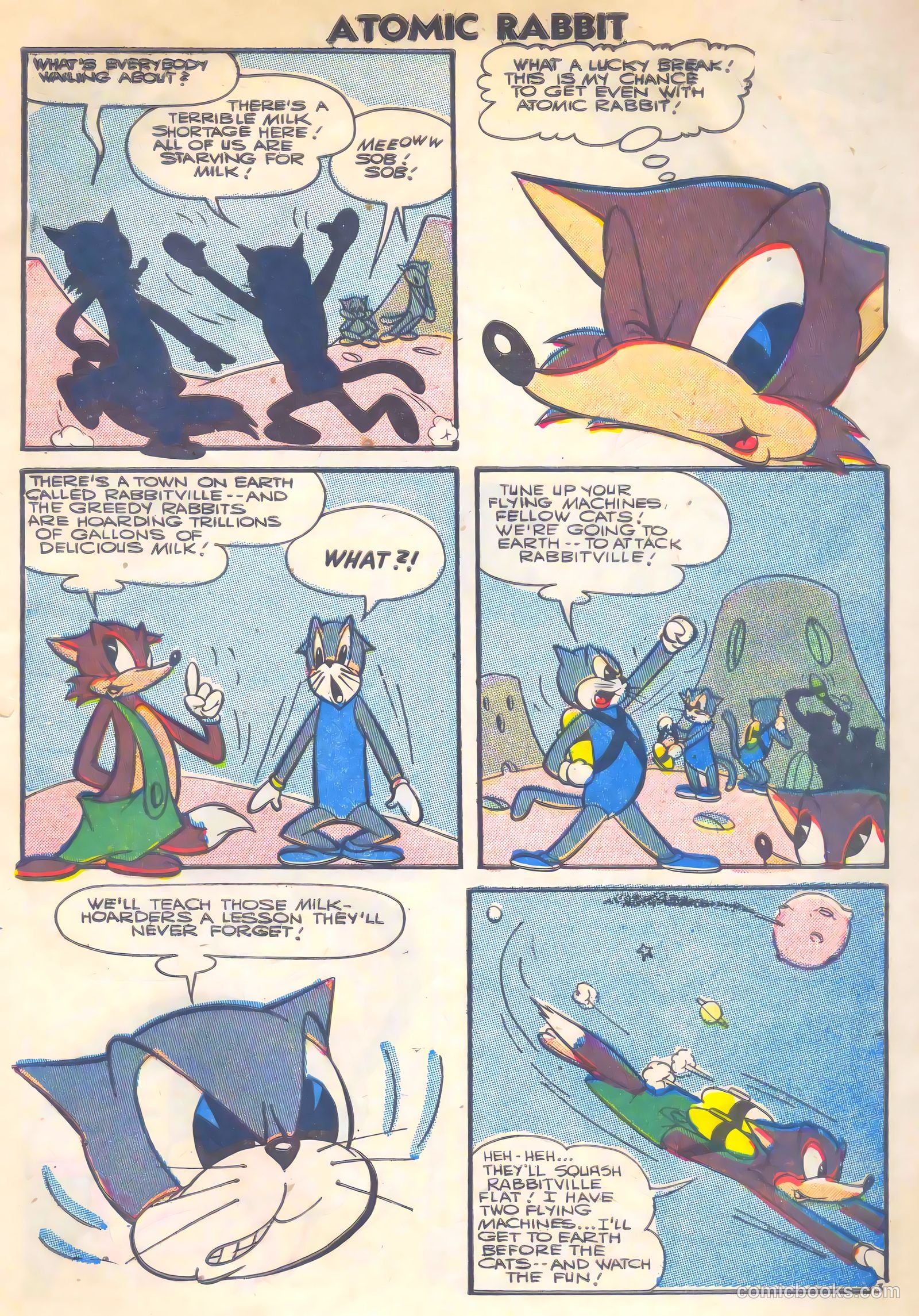 Atomic Rabbit #4 (1956) — page 5 of 36