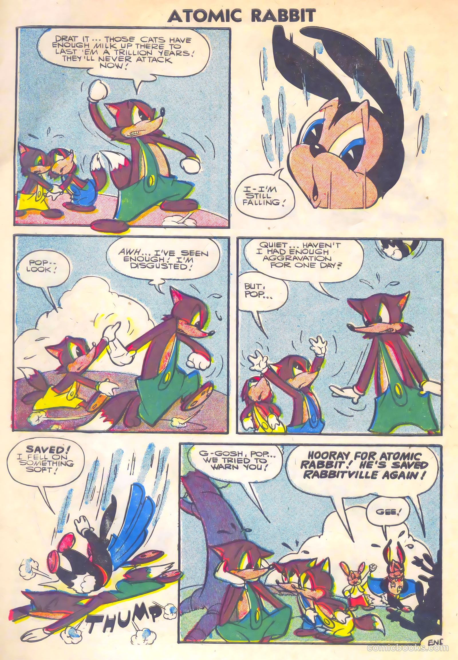 Atomic Rabbit #4 (1956) — page 8 of 36