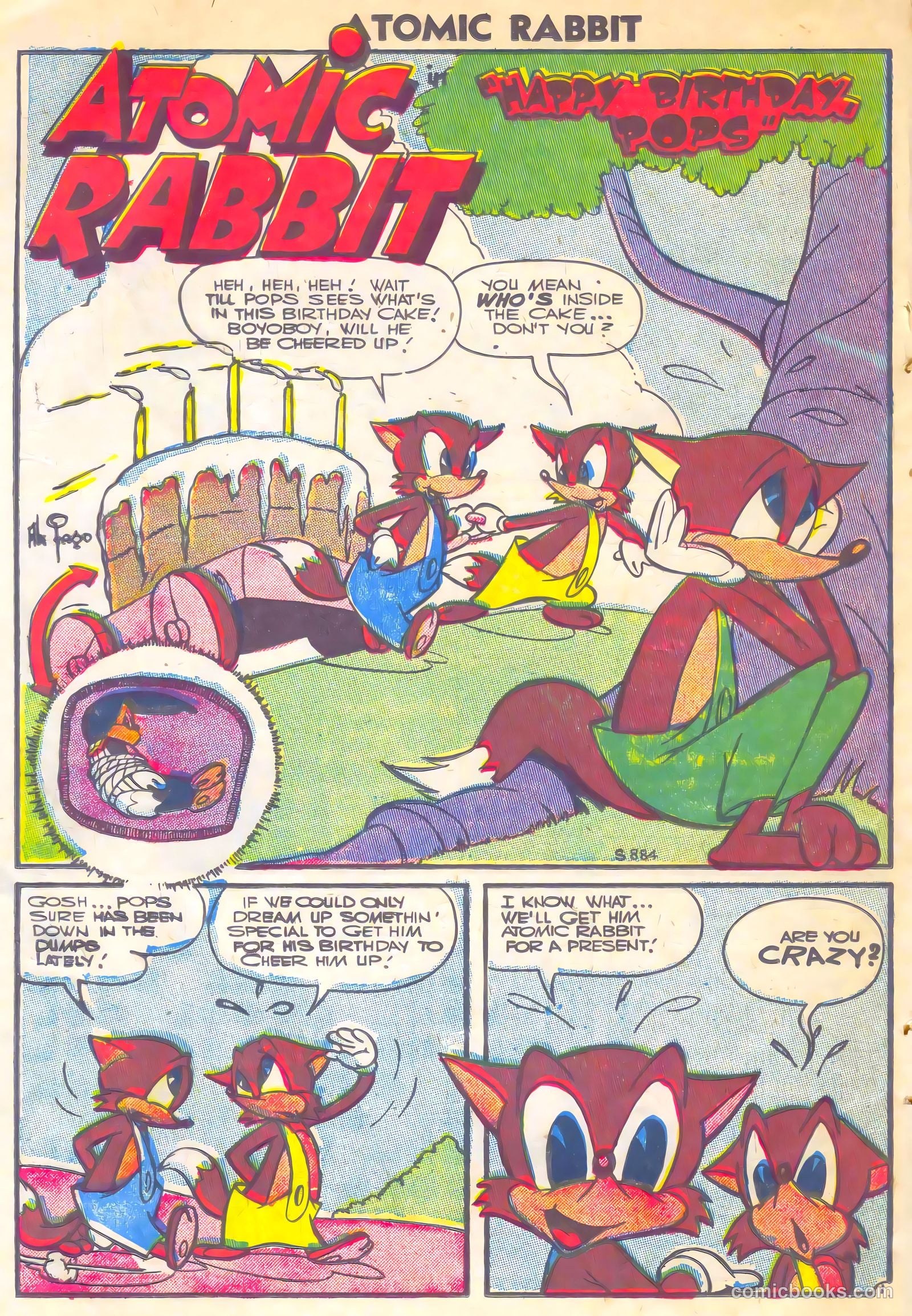 Atomic Rabbit #4 (1956) — page 22 of 36