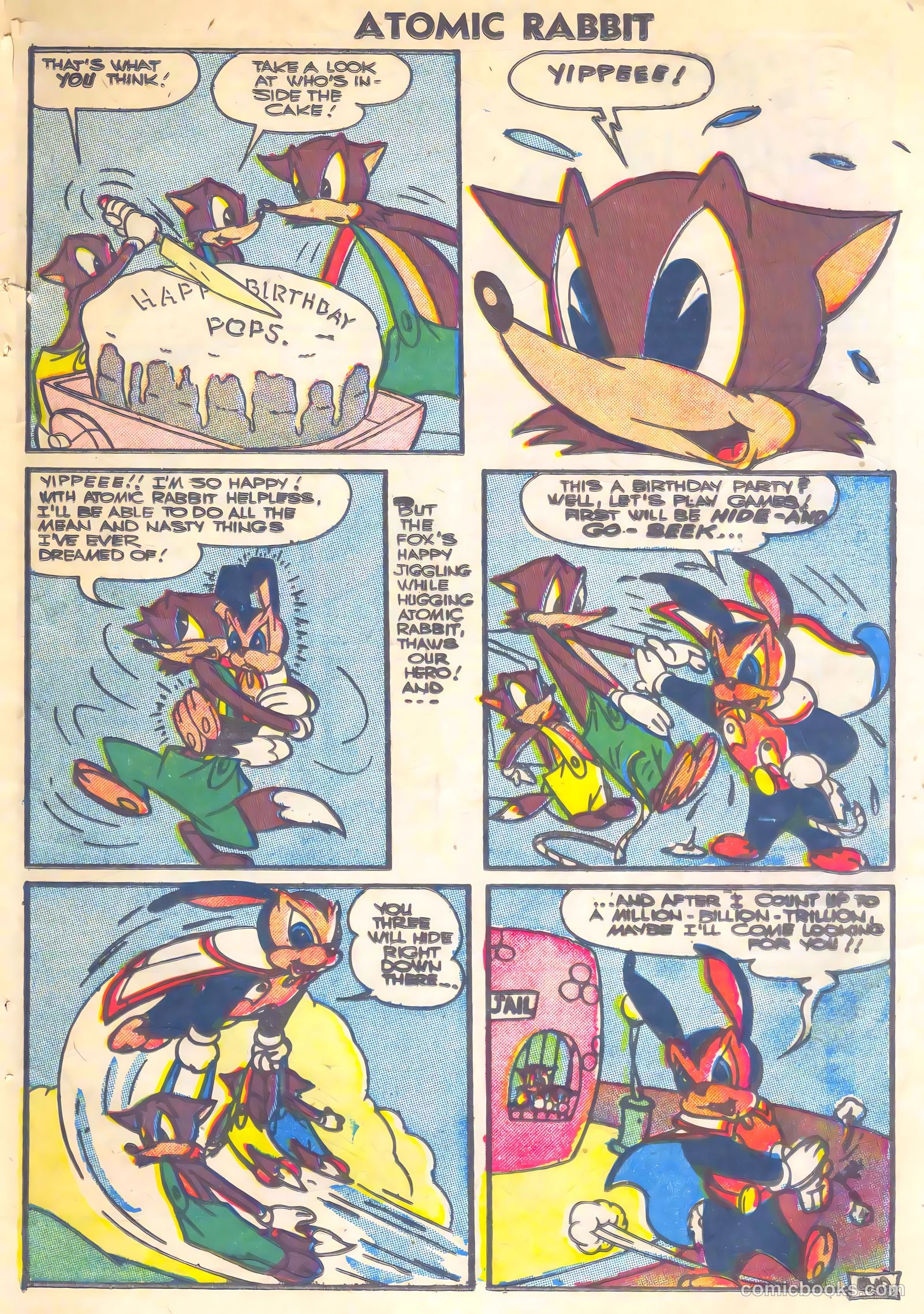 Atomic Rabbit #4 (1956) — page 25 of 36