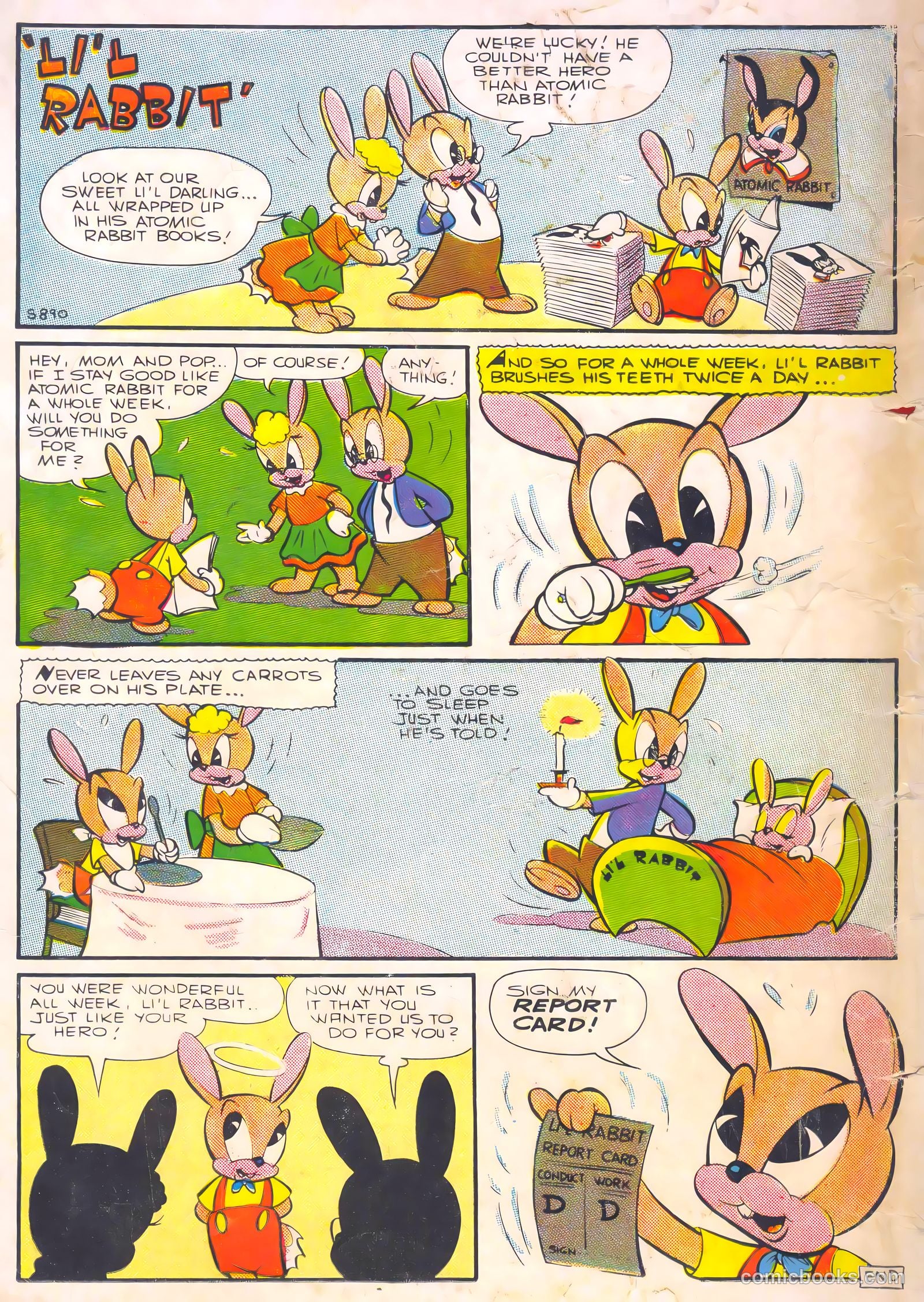 Atomic Rabbit #4 (1956) — page 36 of 36