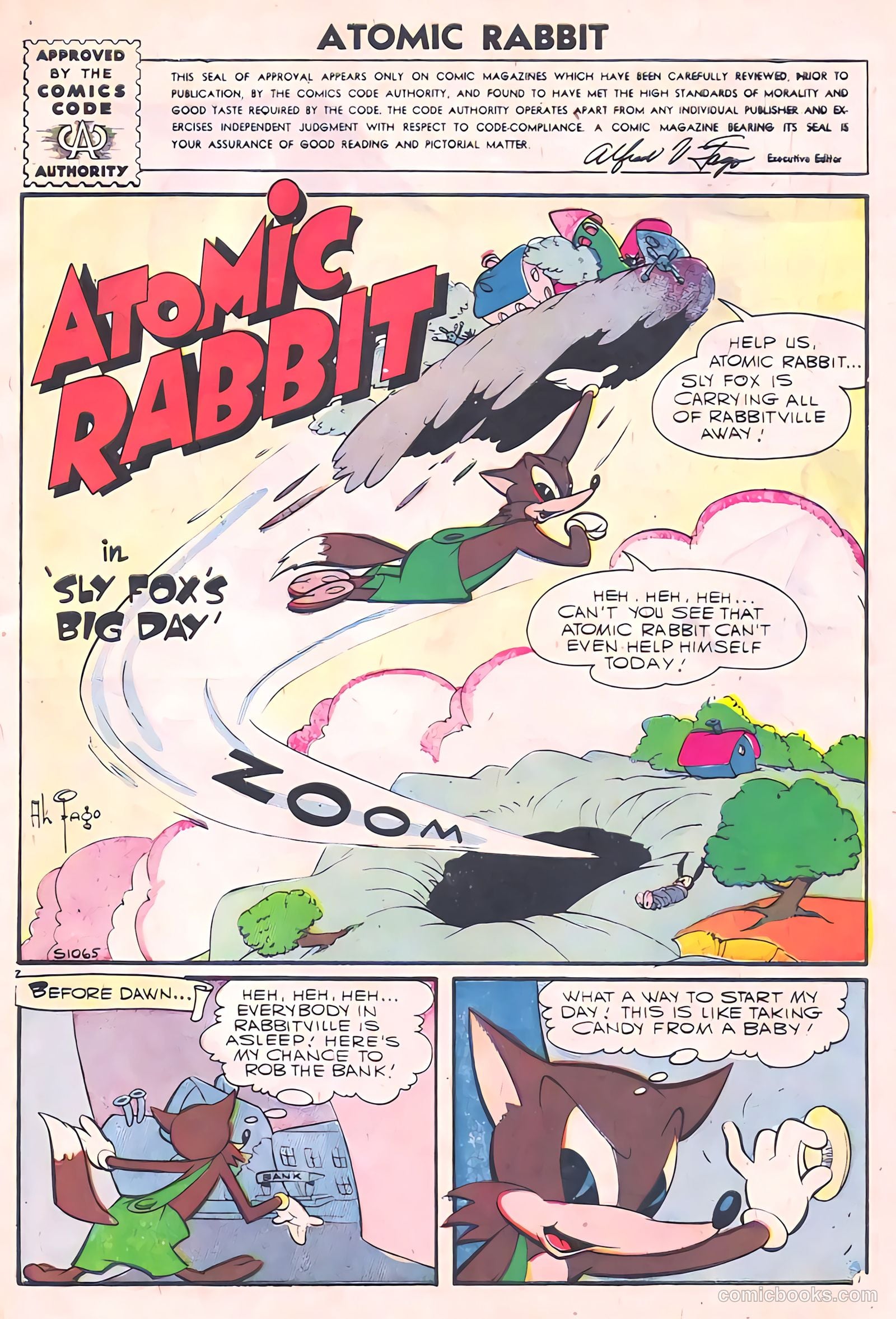 Atomic Rabbit #5 (1956) — page 3 of 37