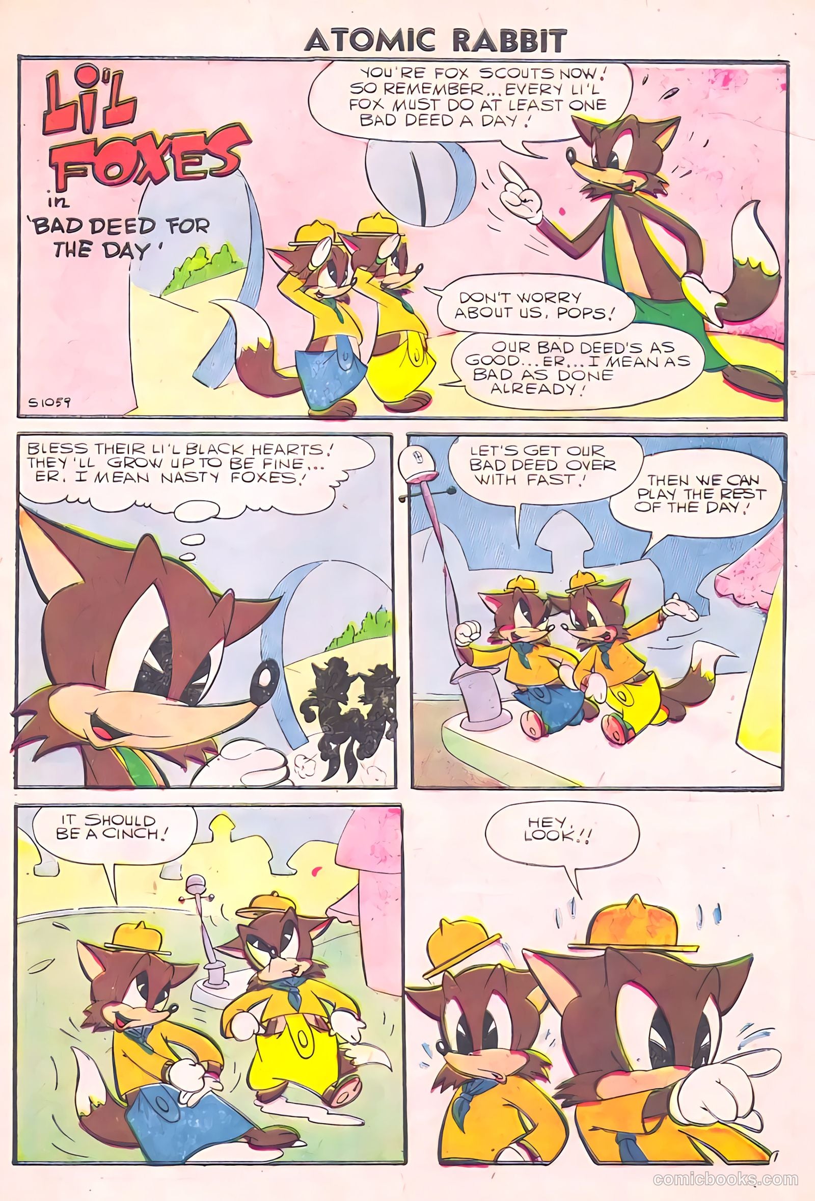 Atomic Rabbit #5 (1956) — page 9 of 37