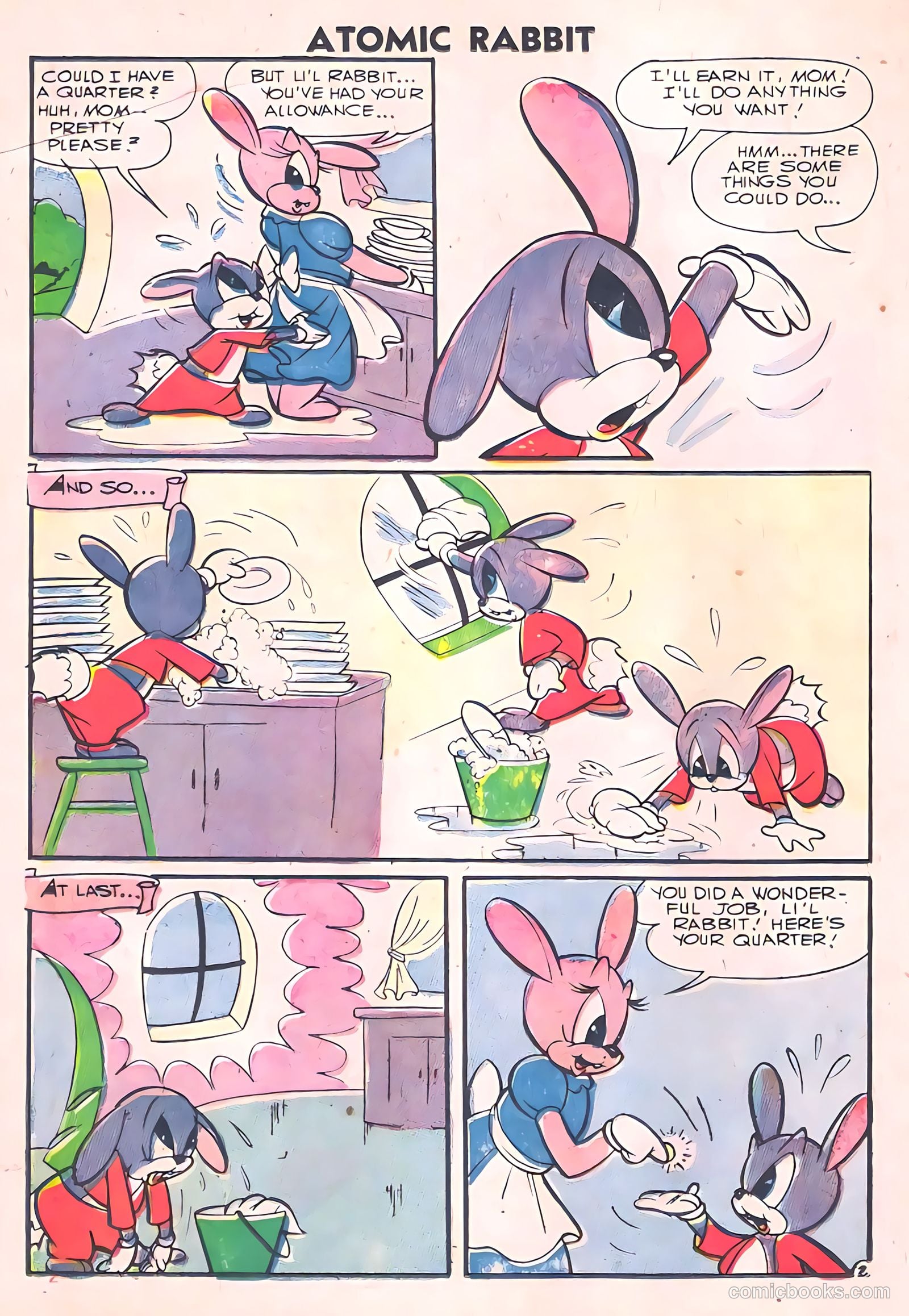 Atomic Rabbit #5 (1956) — page 14 of 37