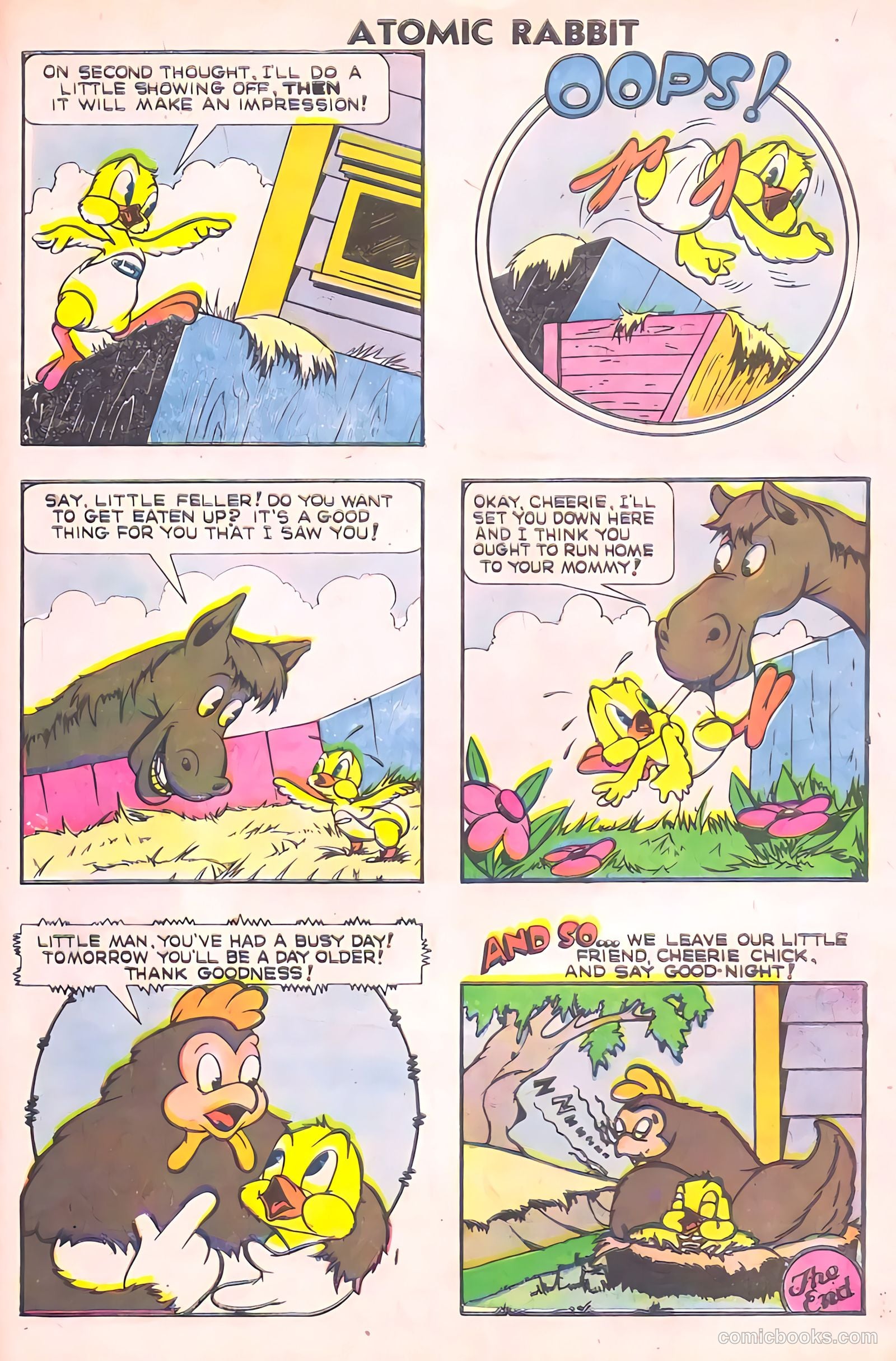 Atomic Rabbit #5 (1956) — page 33 of 37