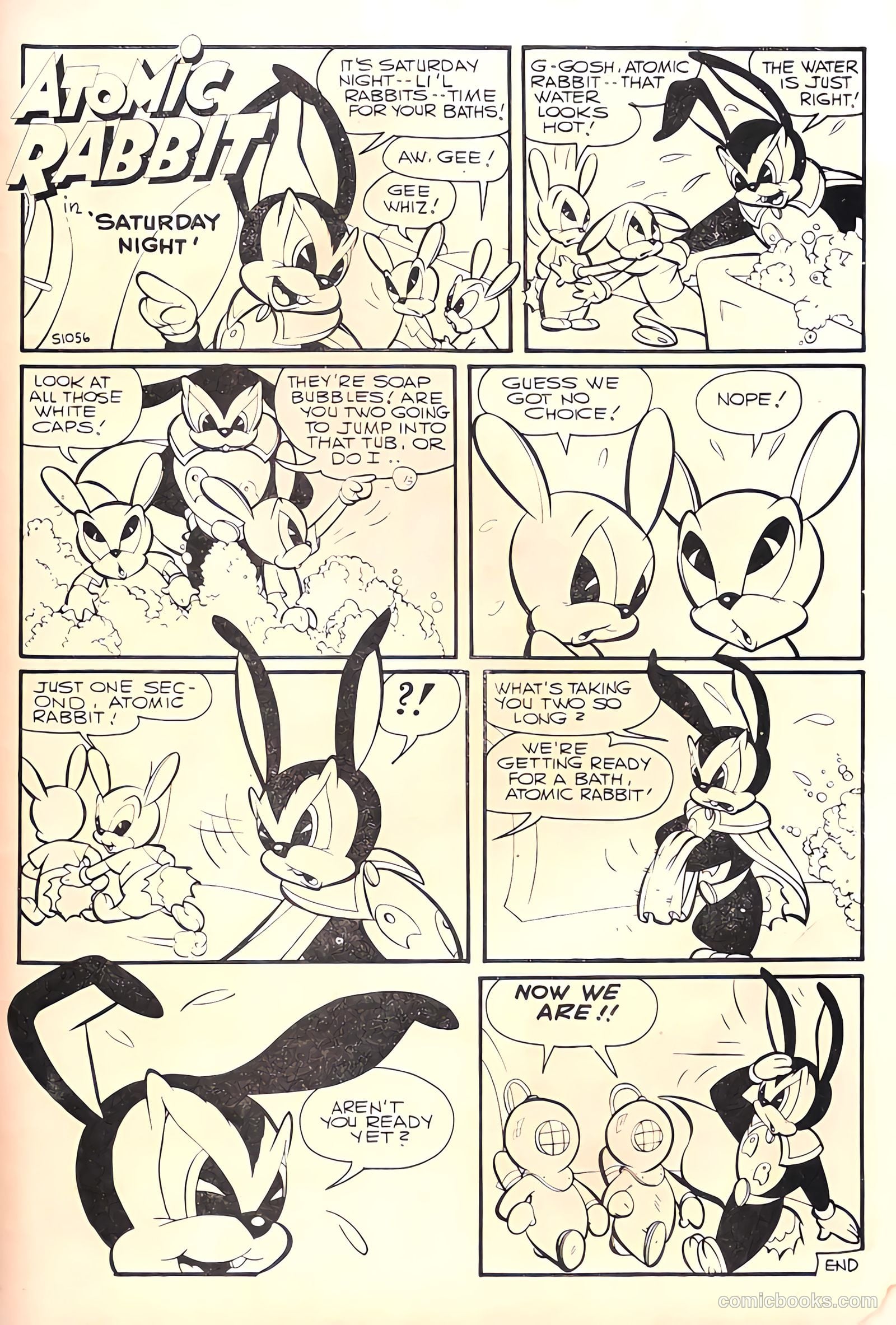 Atomic Rabbit #5 (1956) — page 35 of 37
