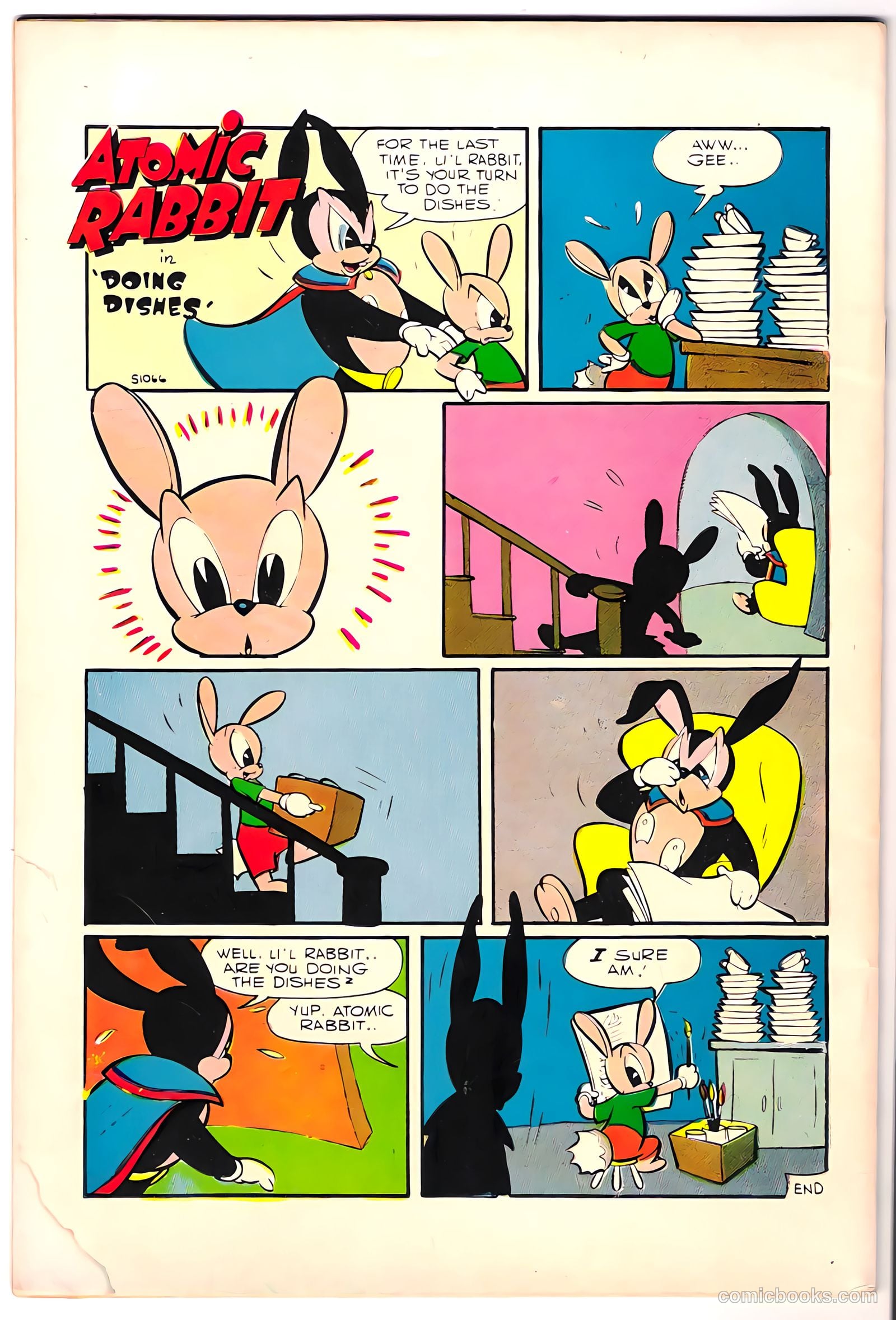 Atomic Rabbit #5 (1956) — page 36 of 37