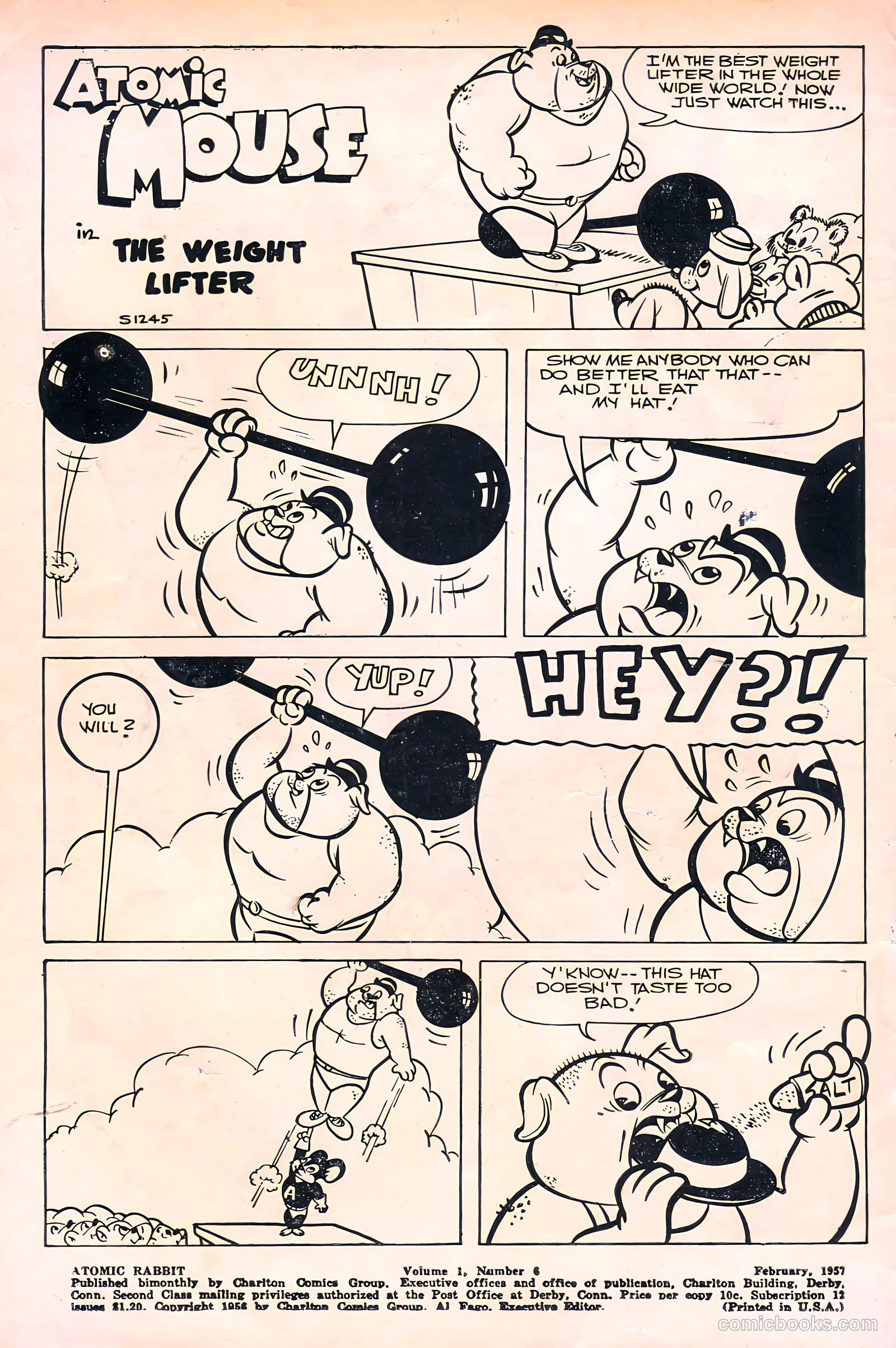 Atomic Rabbit #6 (1957) — page 2 of 36