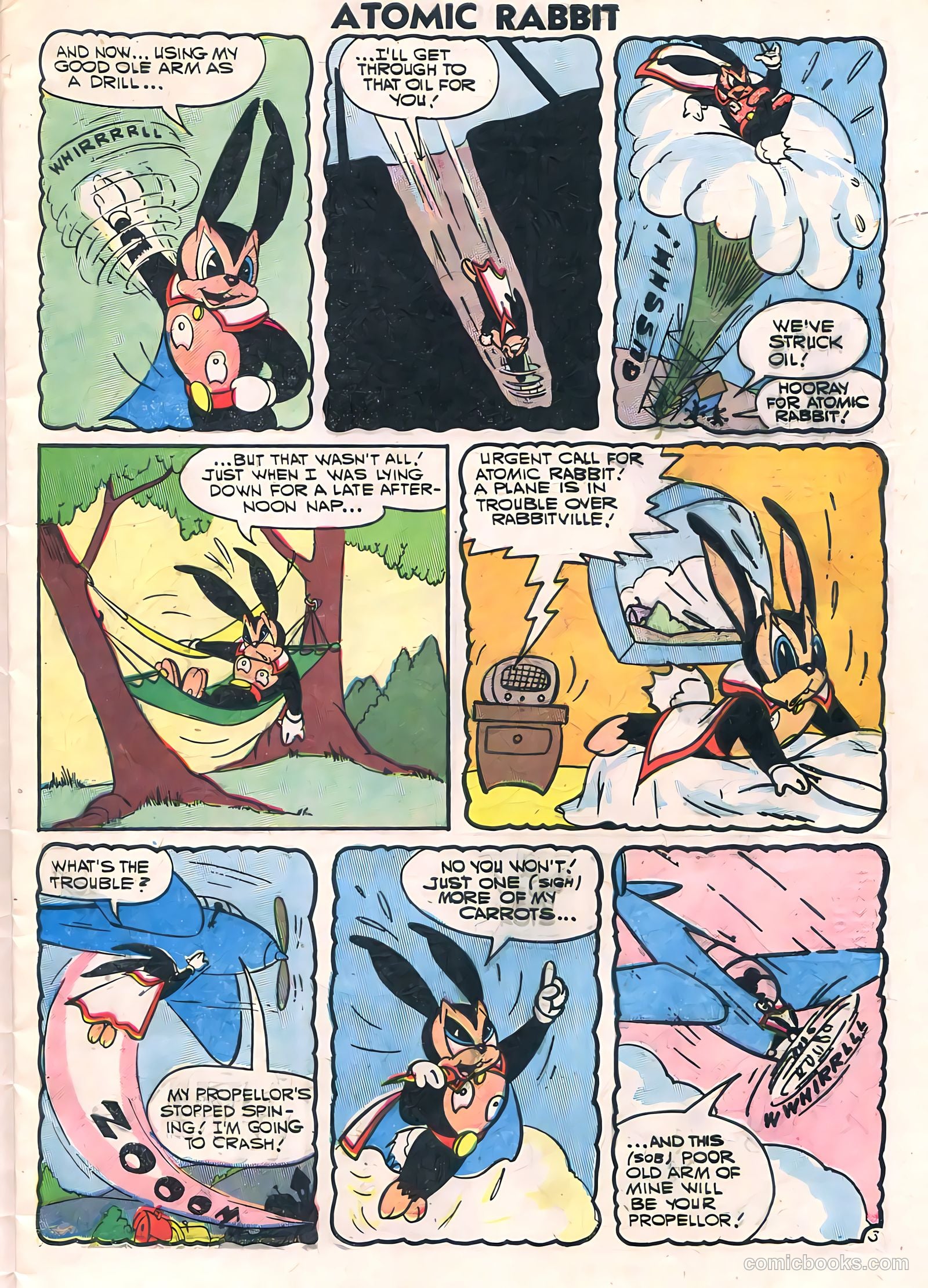 Atomic Rabbit #6 (1957) — page 5 of 36