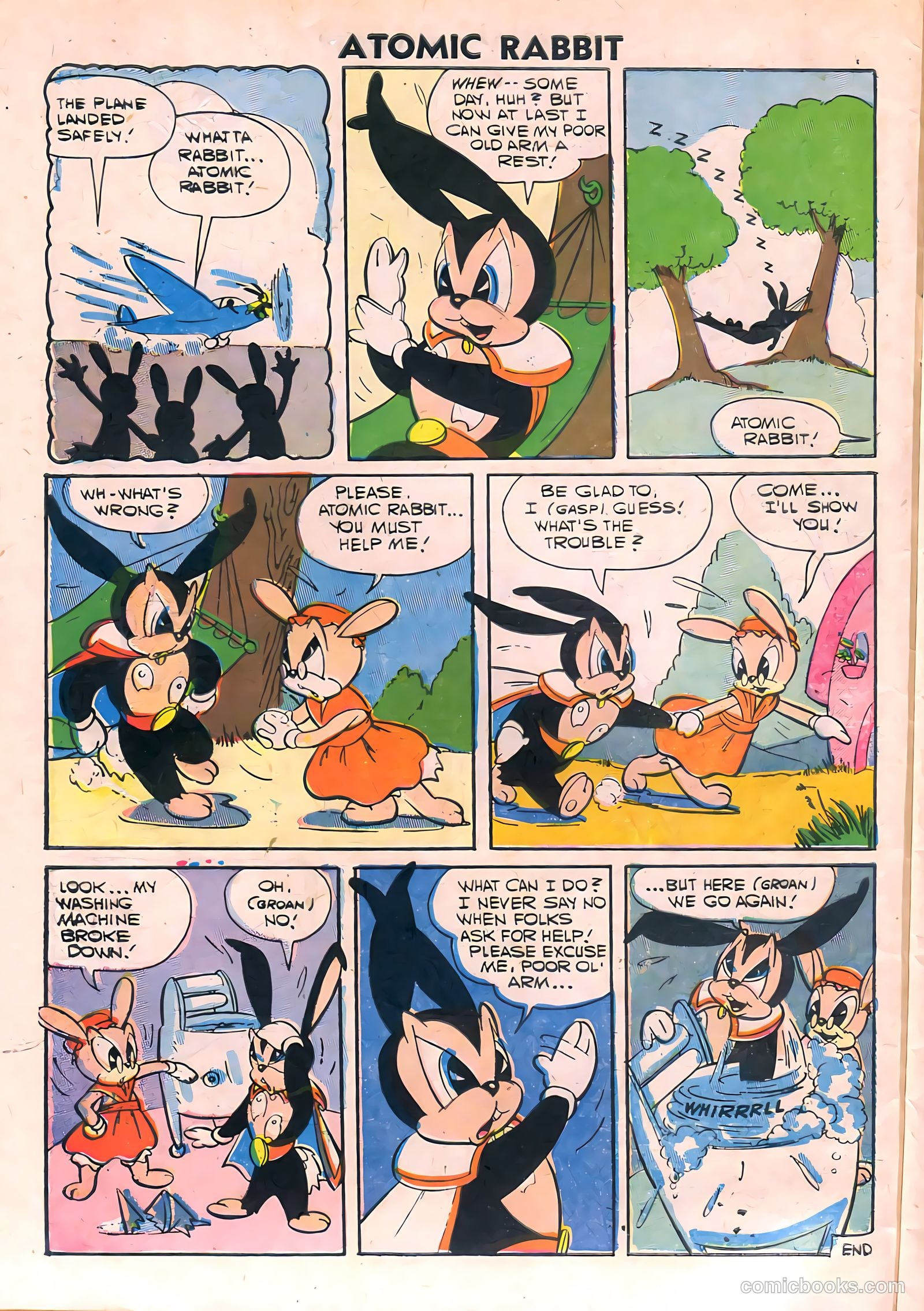 Atomic Rabbit #6 (1957) — page 6 of 36