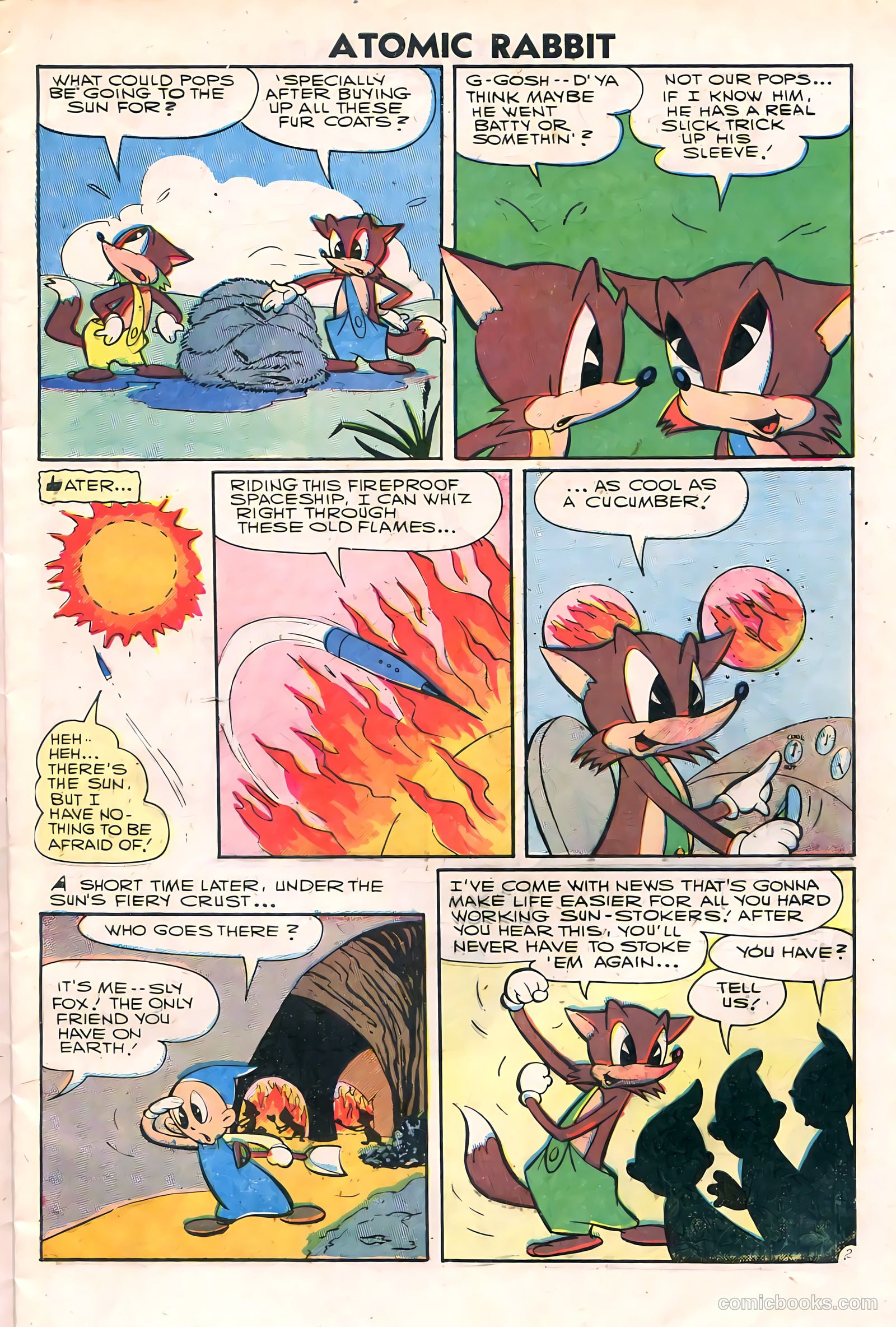 Atomic Rabbit #6 (1957) — page 9 of 36