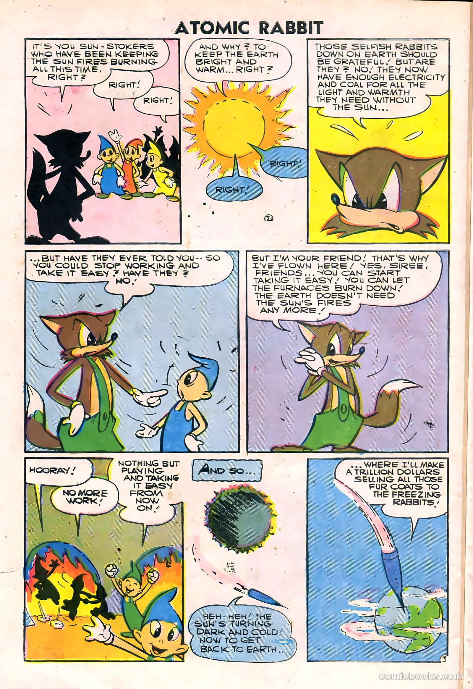 Atomic Rabbit #6 (1957) — page 10 of 36