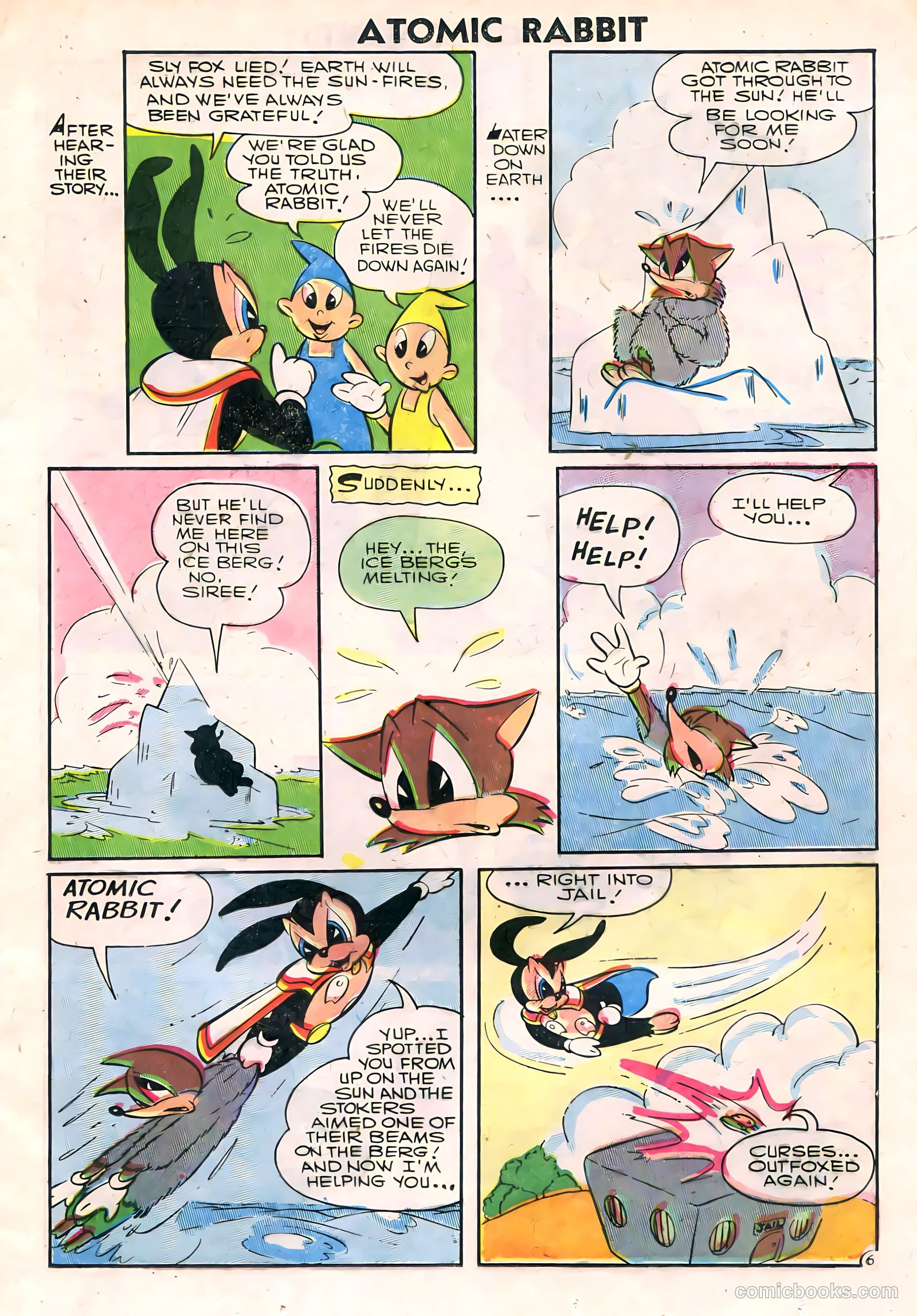 Atomic Rabbit #6 (1957) — page 13 of 36