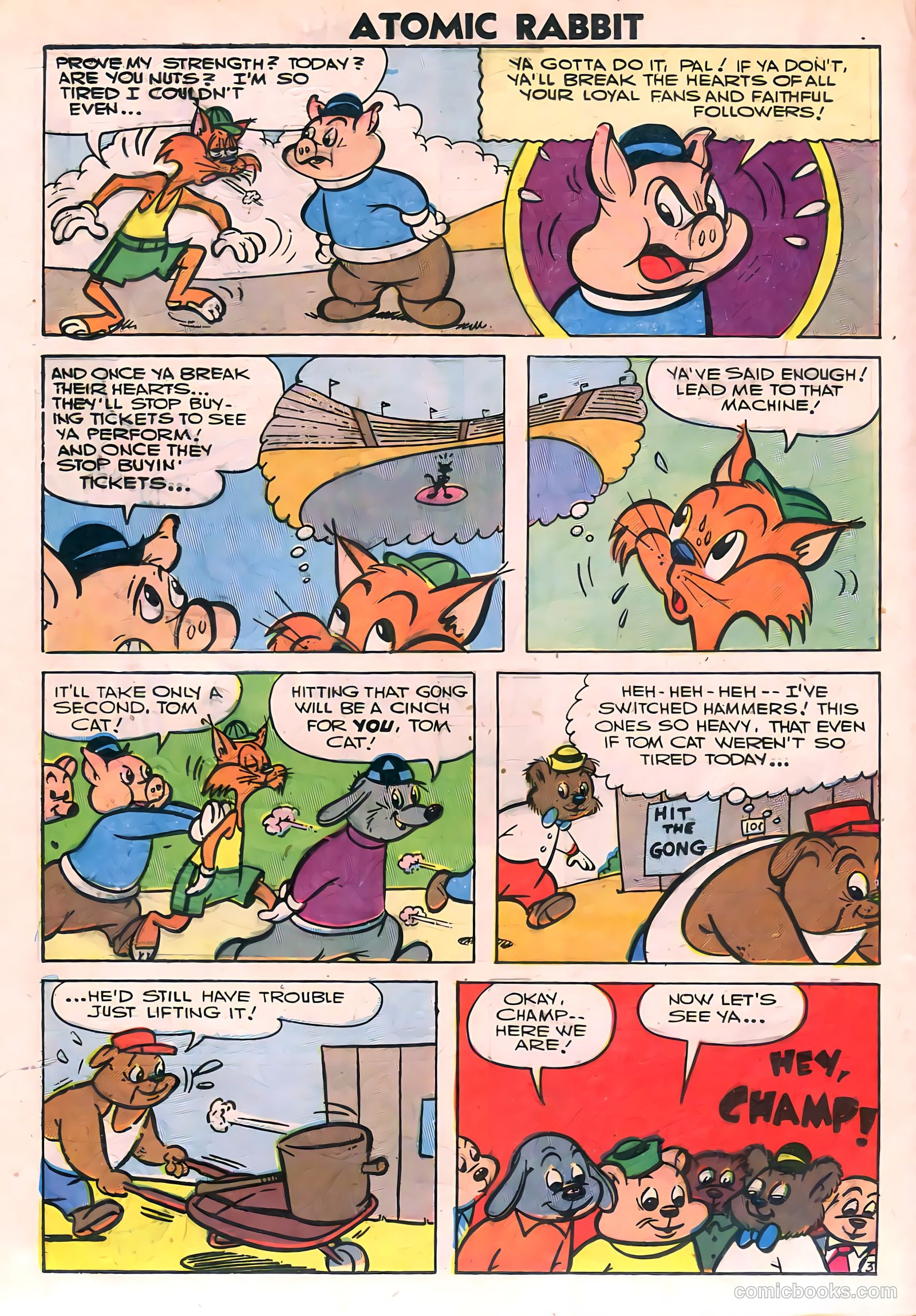 Atomic Rabbit #6 (1957) — page 16 of 36