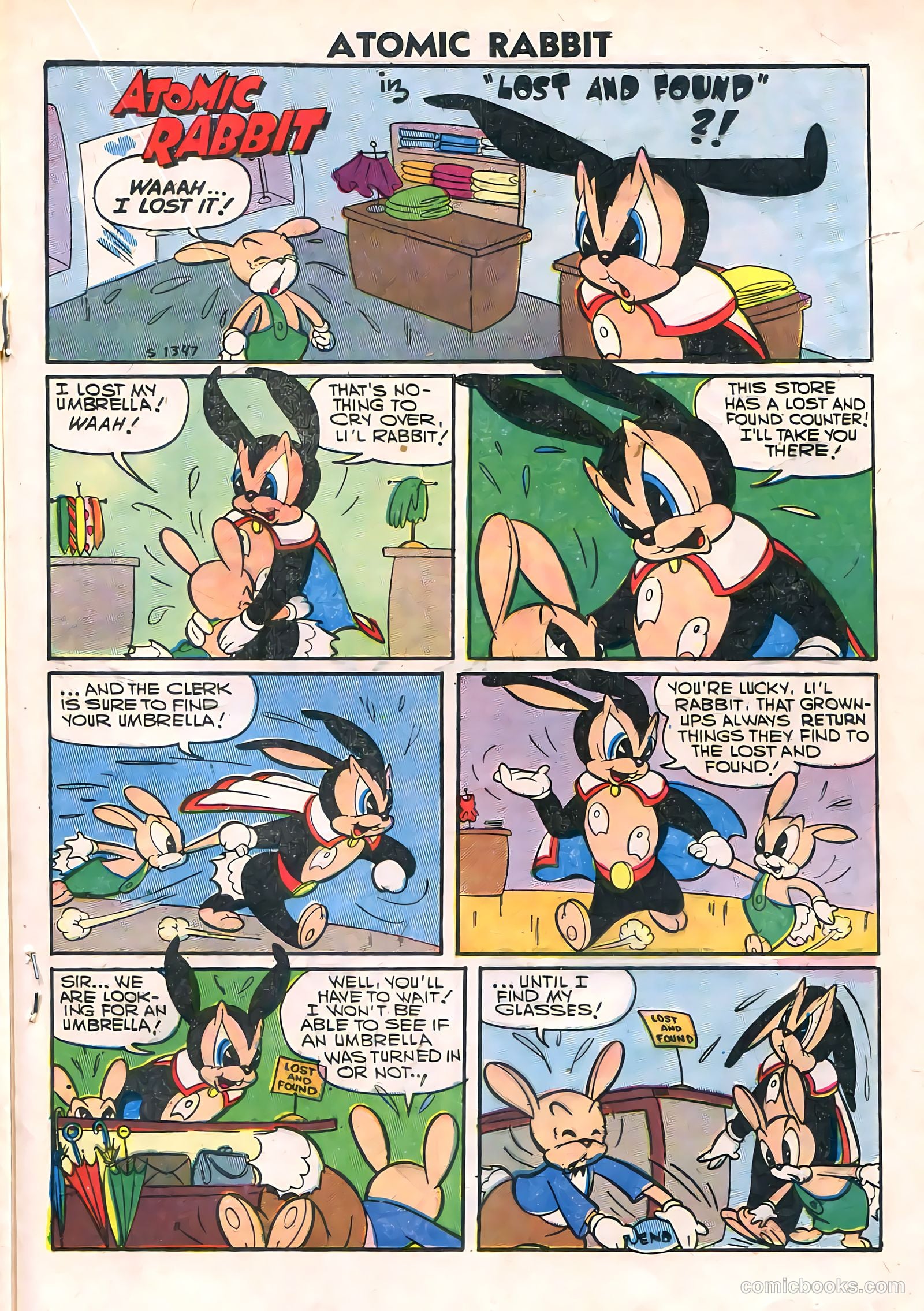 Atomic Rabbit #6 (1957) — page 21 of 36
