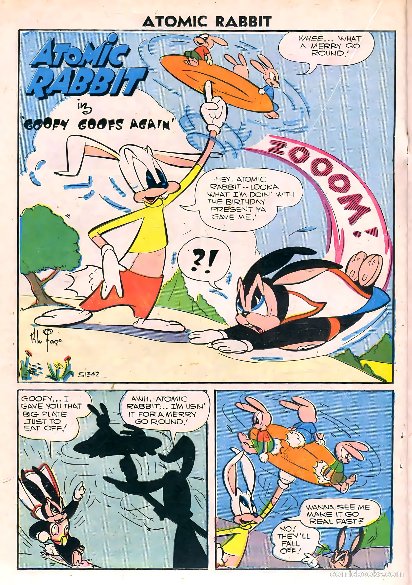 Atomic Rabbit #6 (1957) — page 22 of 36