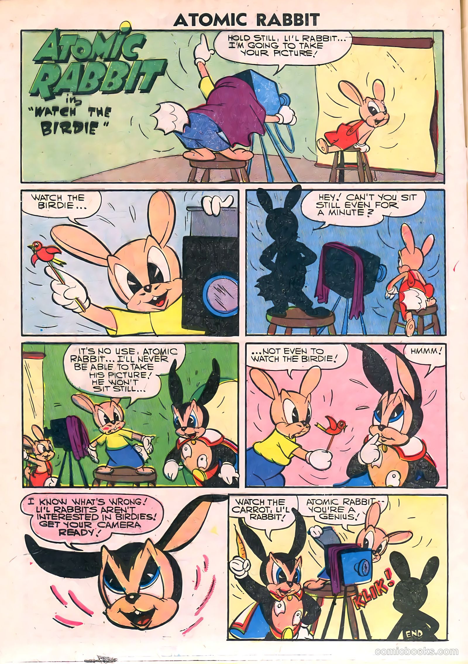 Atomic Rabbit #6 (1957) — page 32 of 36