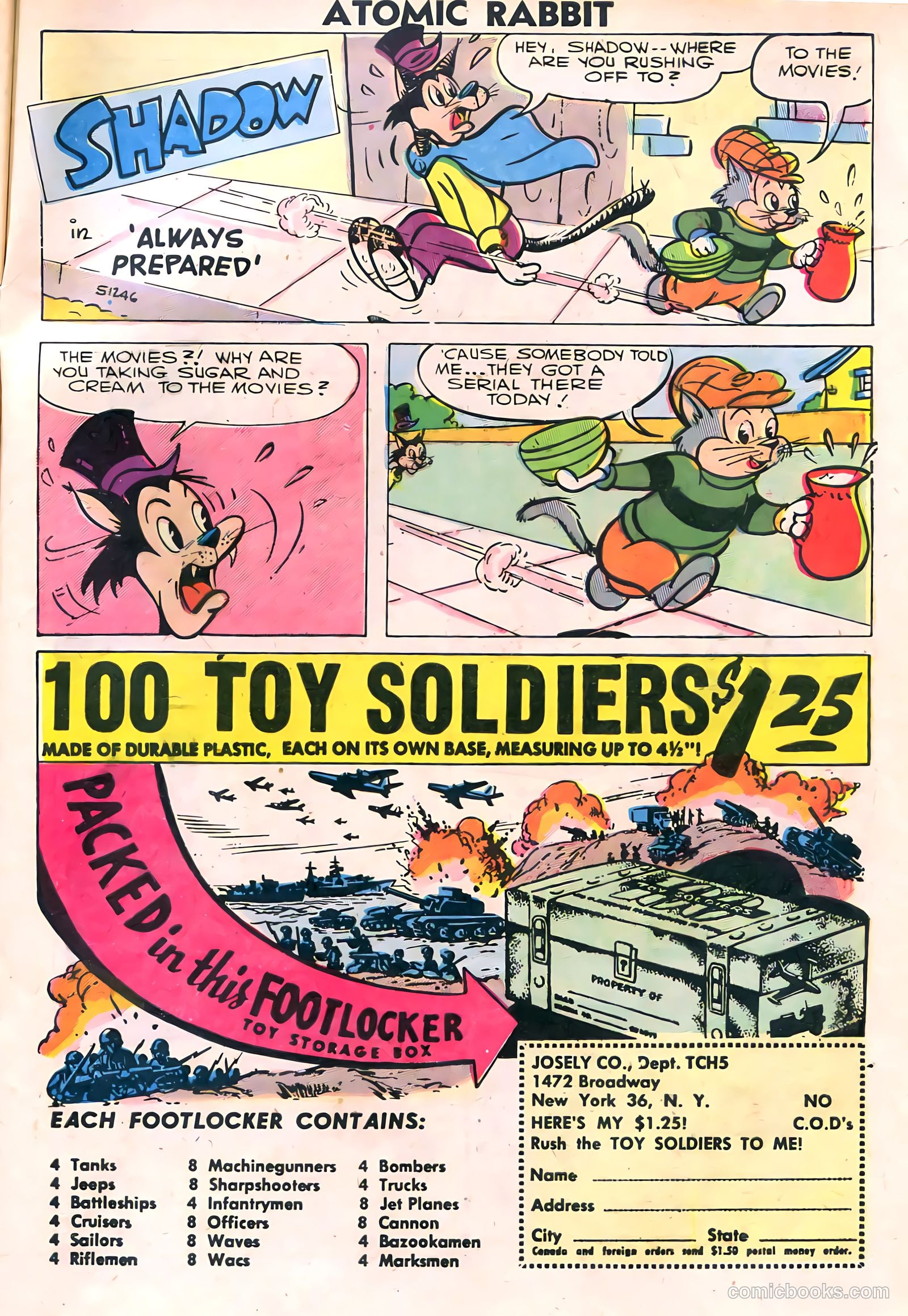 Atomic Rabbit #6 (1957) — page 33 of 36