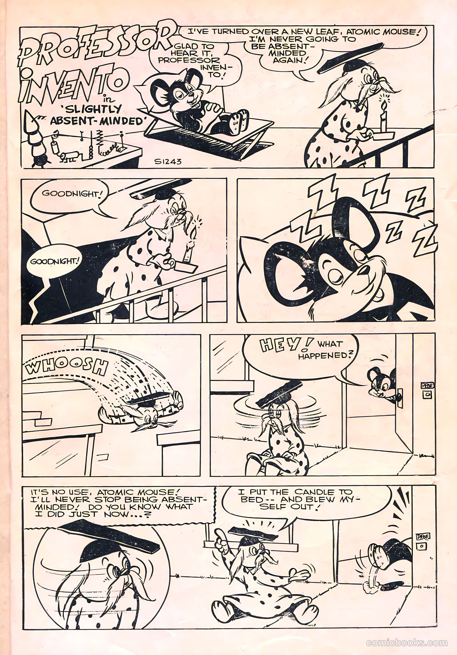 Atomic Rabbit #6 (1957) — page 35 of 36