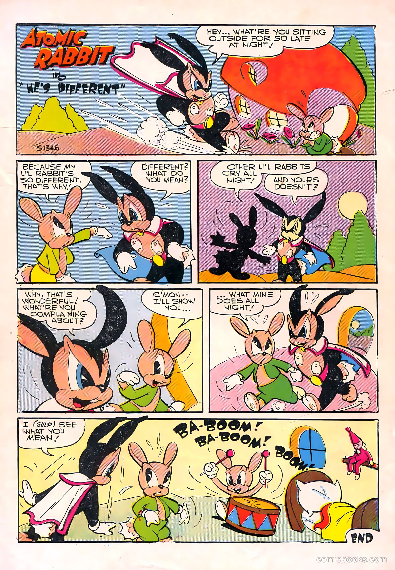 Atomic Rabbit #6 (1957) — page 36 of 36