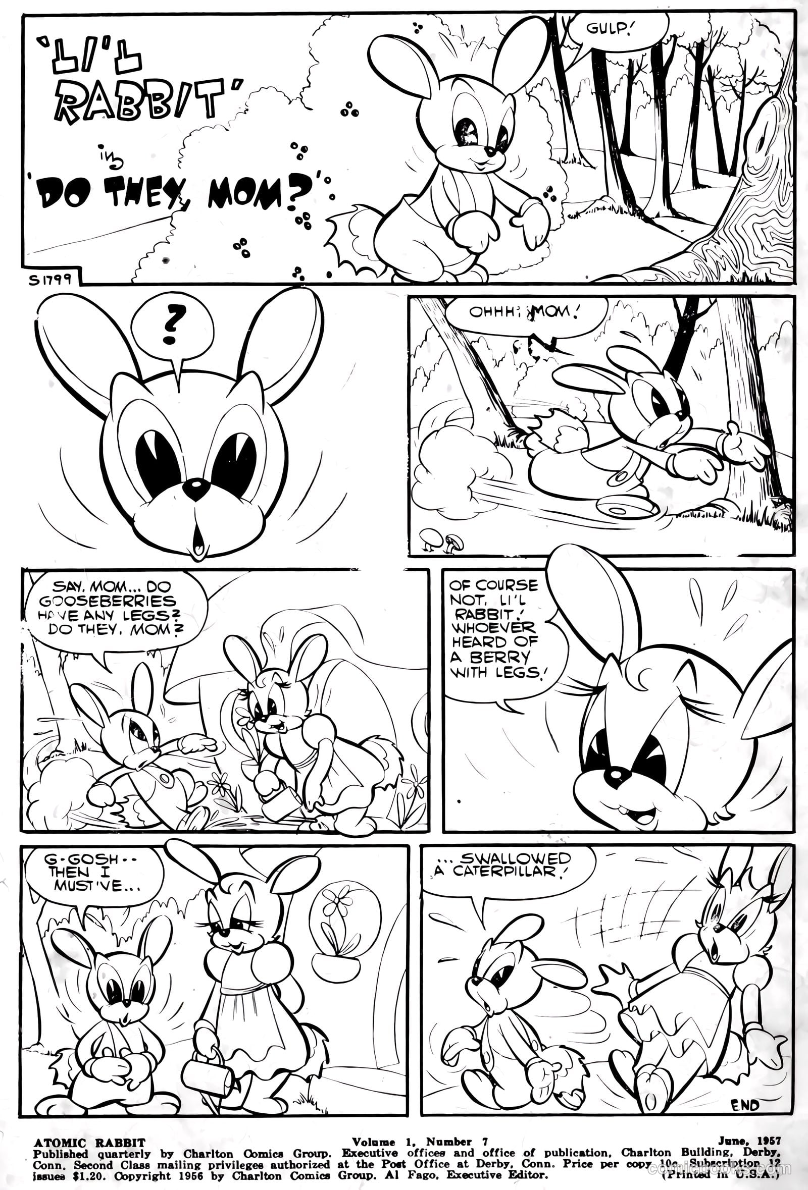 Atomic Rabbit #7 (1957) — page 2 of 36