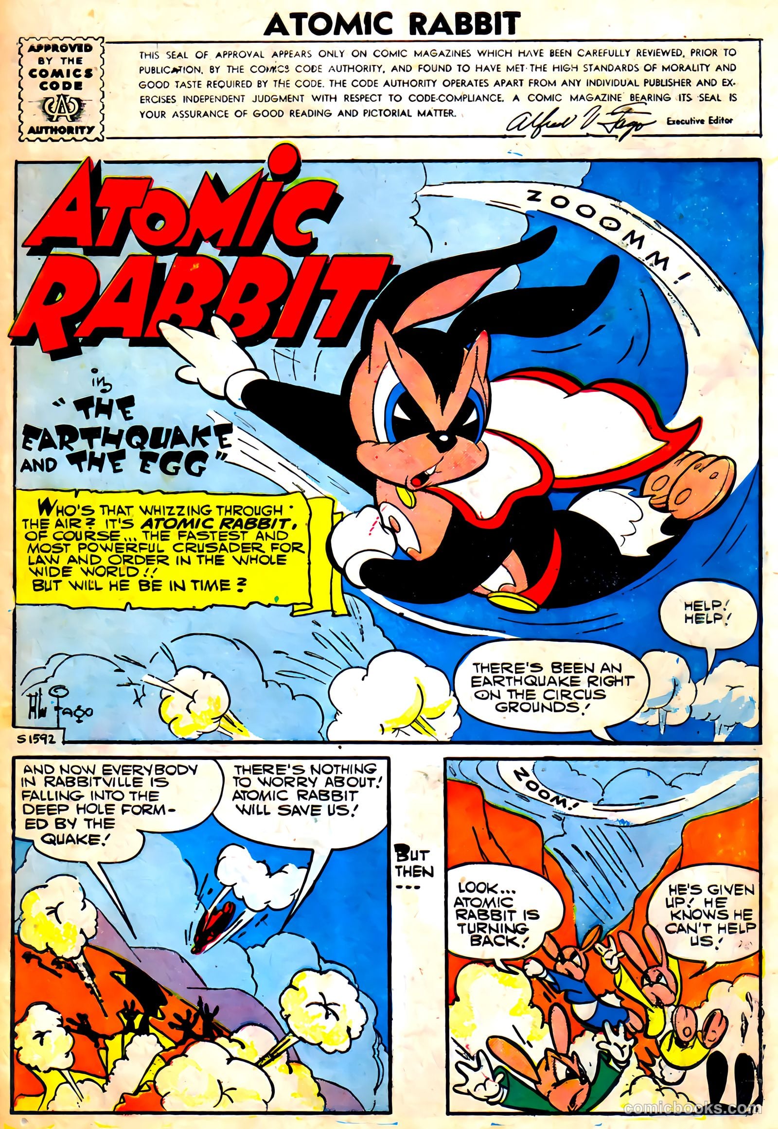 Atomic Rabbit #7 (1957) — page 3 of 36