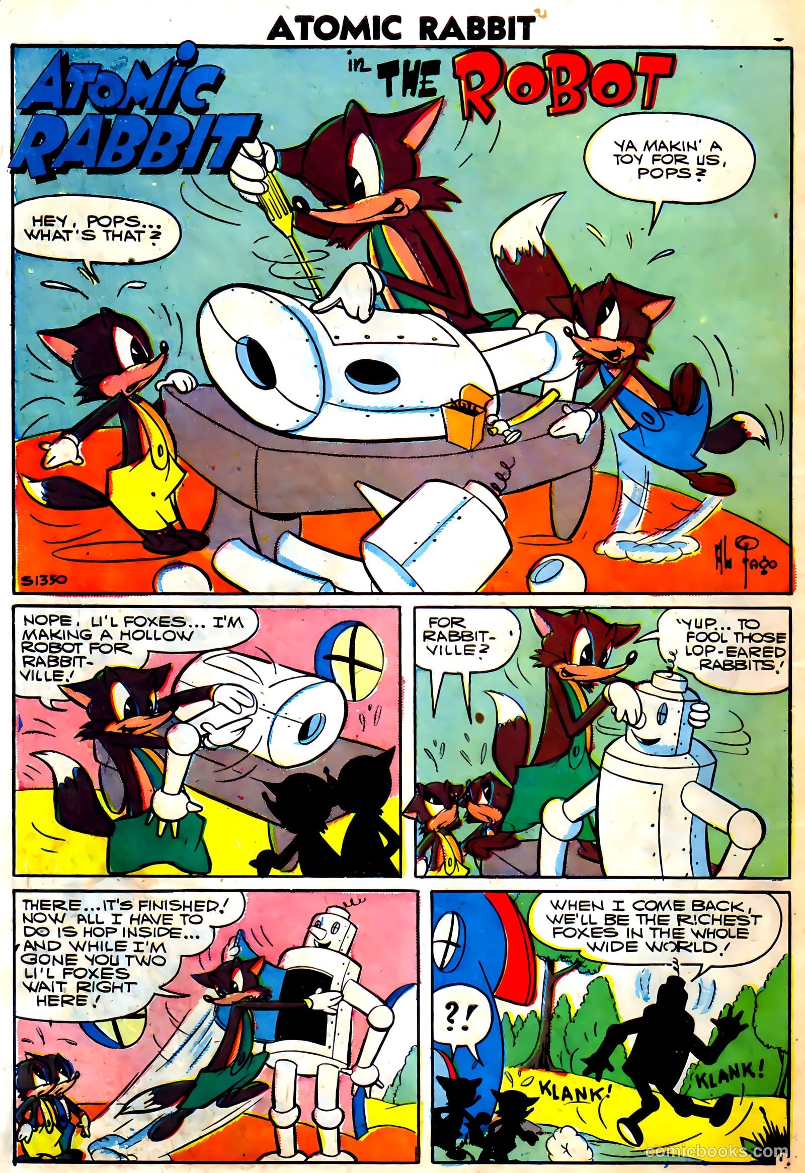 Atomic Rabbit #7 (1957) — page 10 of 36