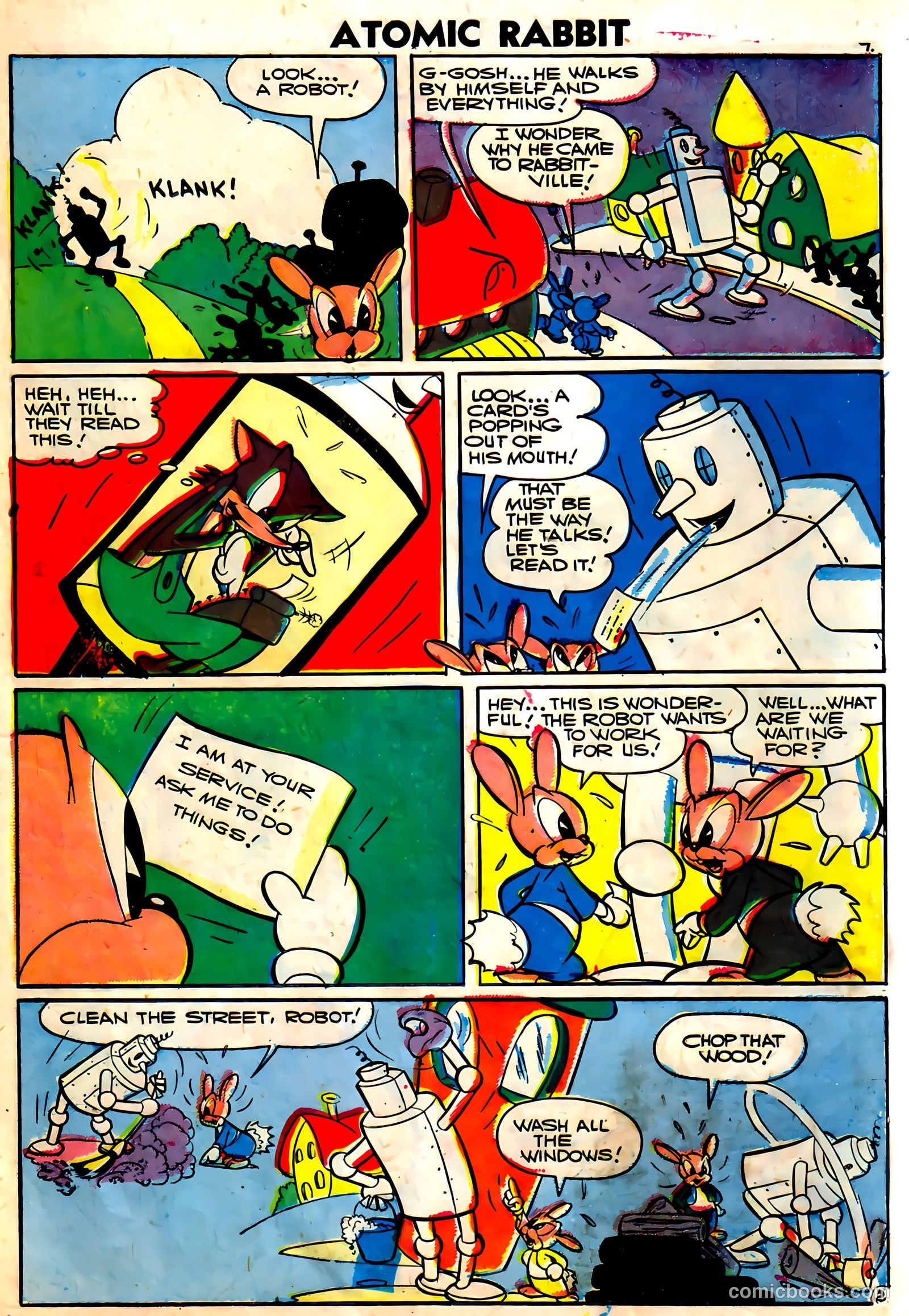 Atomic Rabbit #7 (1957) — page 11 of 36
