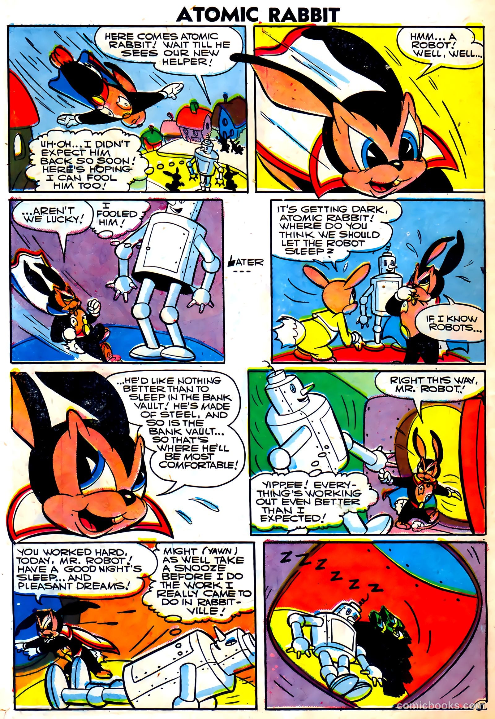 Atomic Rabbit #7 (1957) — page 12 of 36