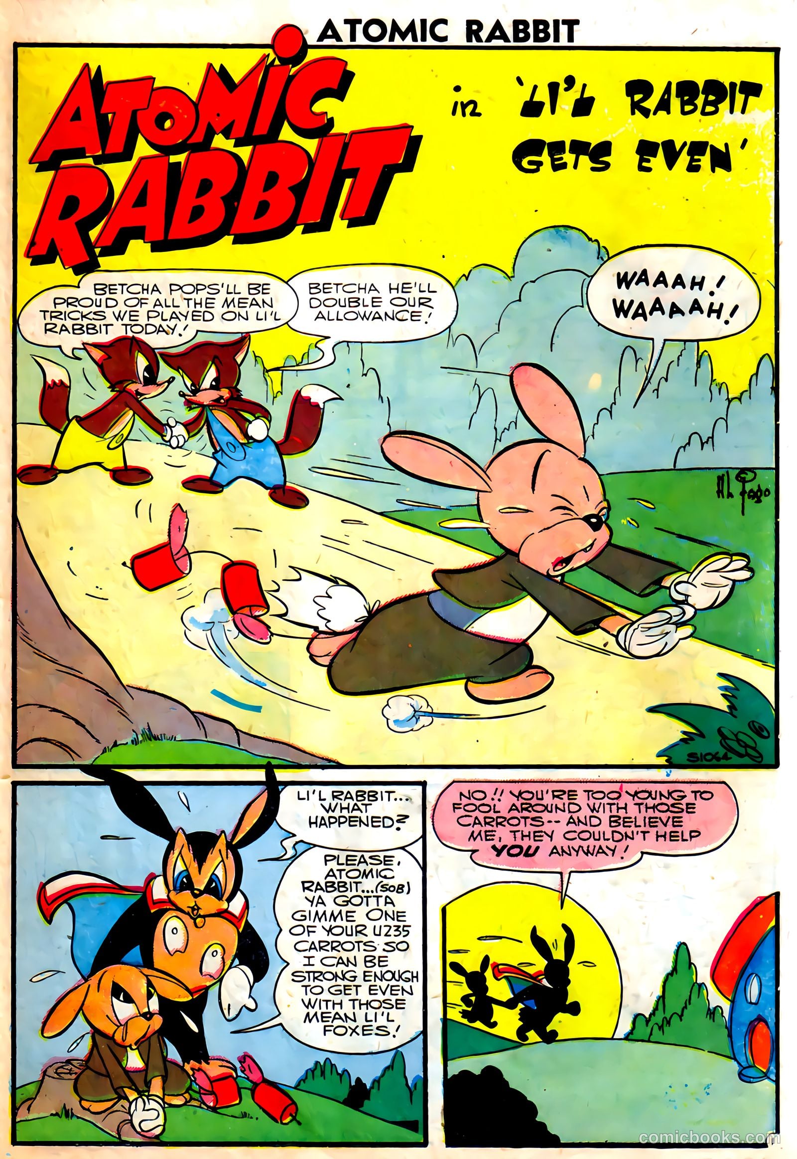 Atomic Rabbit #7 (1957) — page 19 of 36