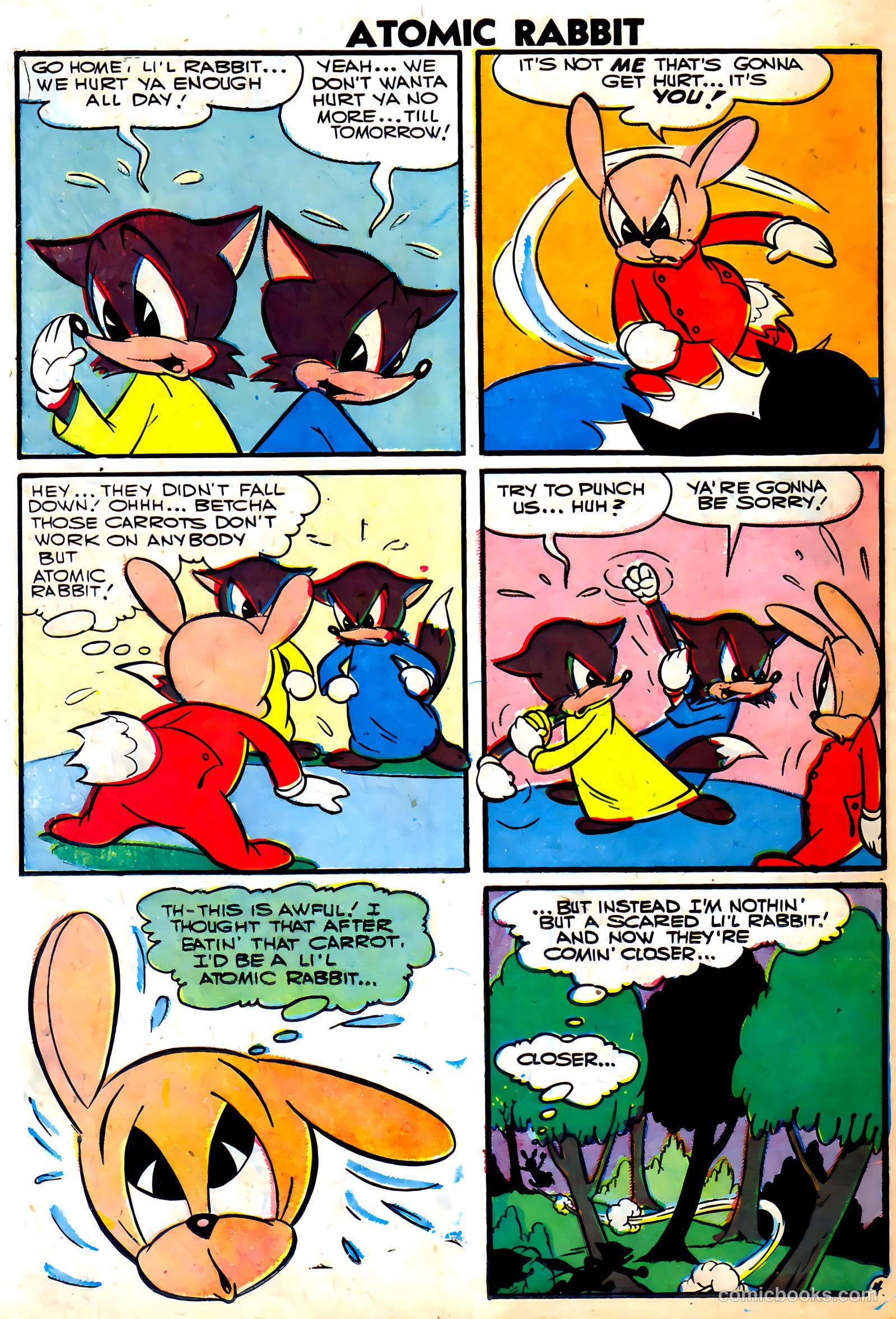 Atomic Rabbit #7 (1957) — page 22 of 36