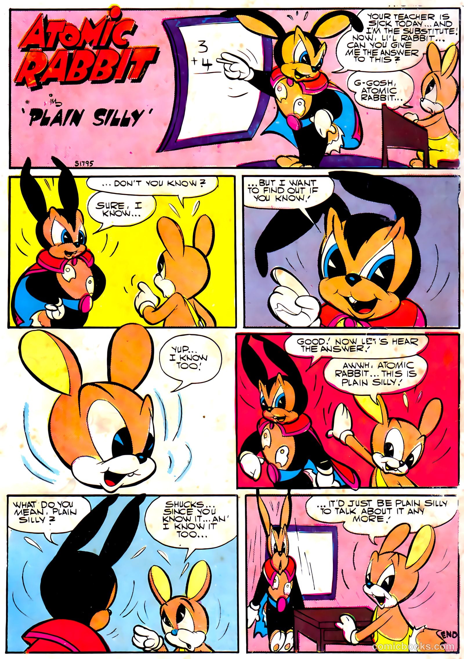 Atomic Rabbit #7 (1957) — page 36 of 36