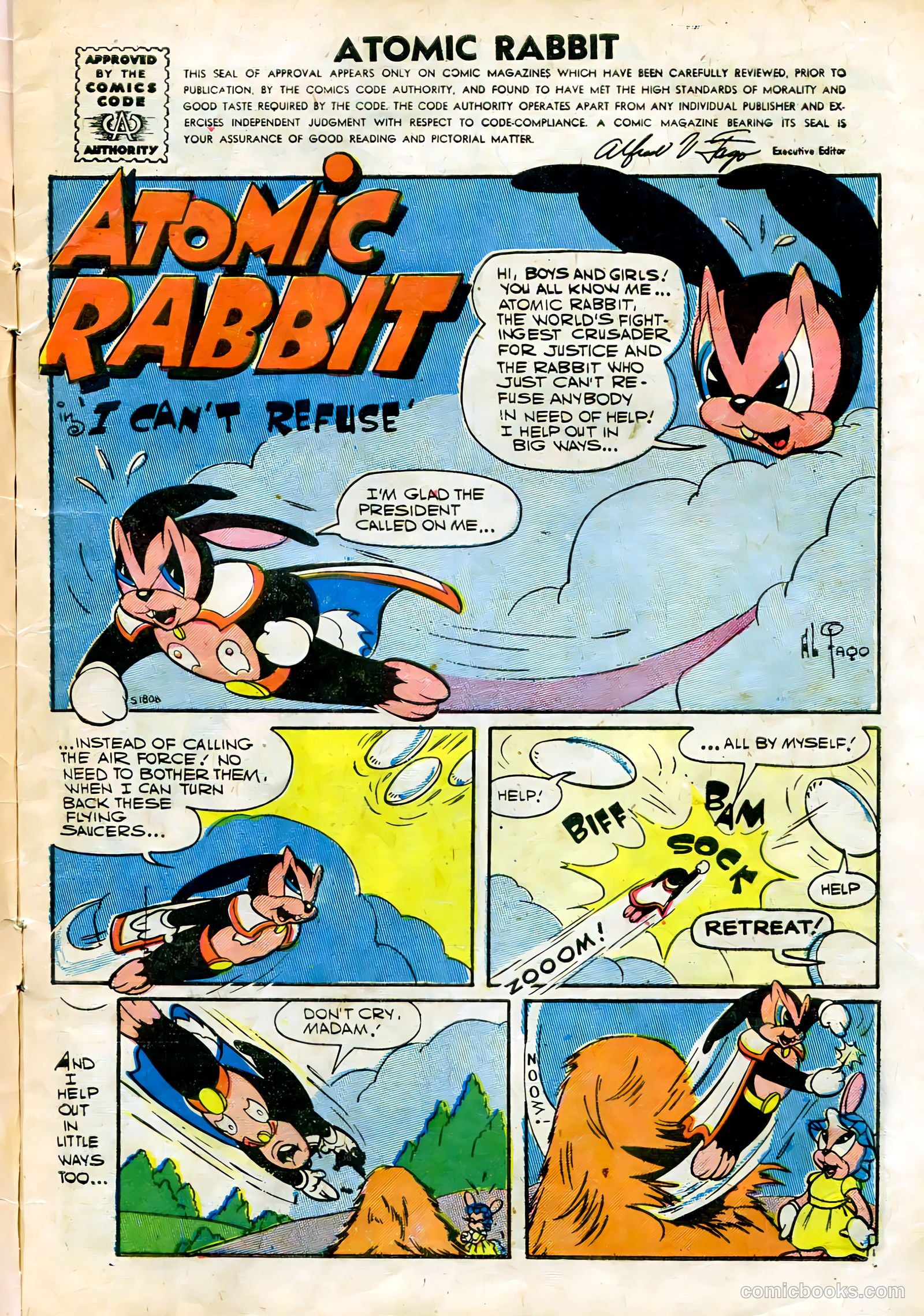Atomic Rabbit #8 (1957) — page 3 of 36