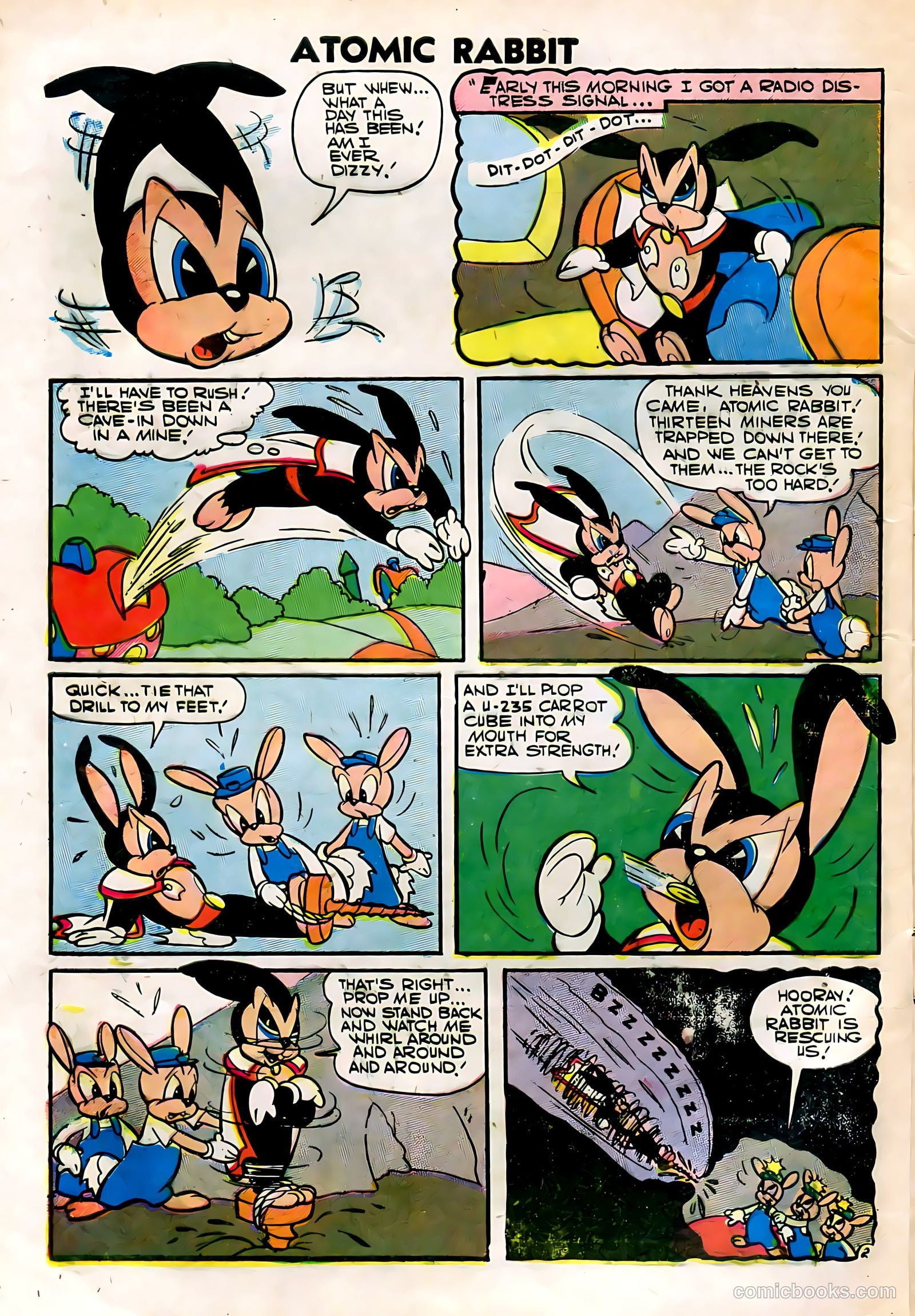 Atomic Rabbit #8 (1957) — page 4 of 36