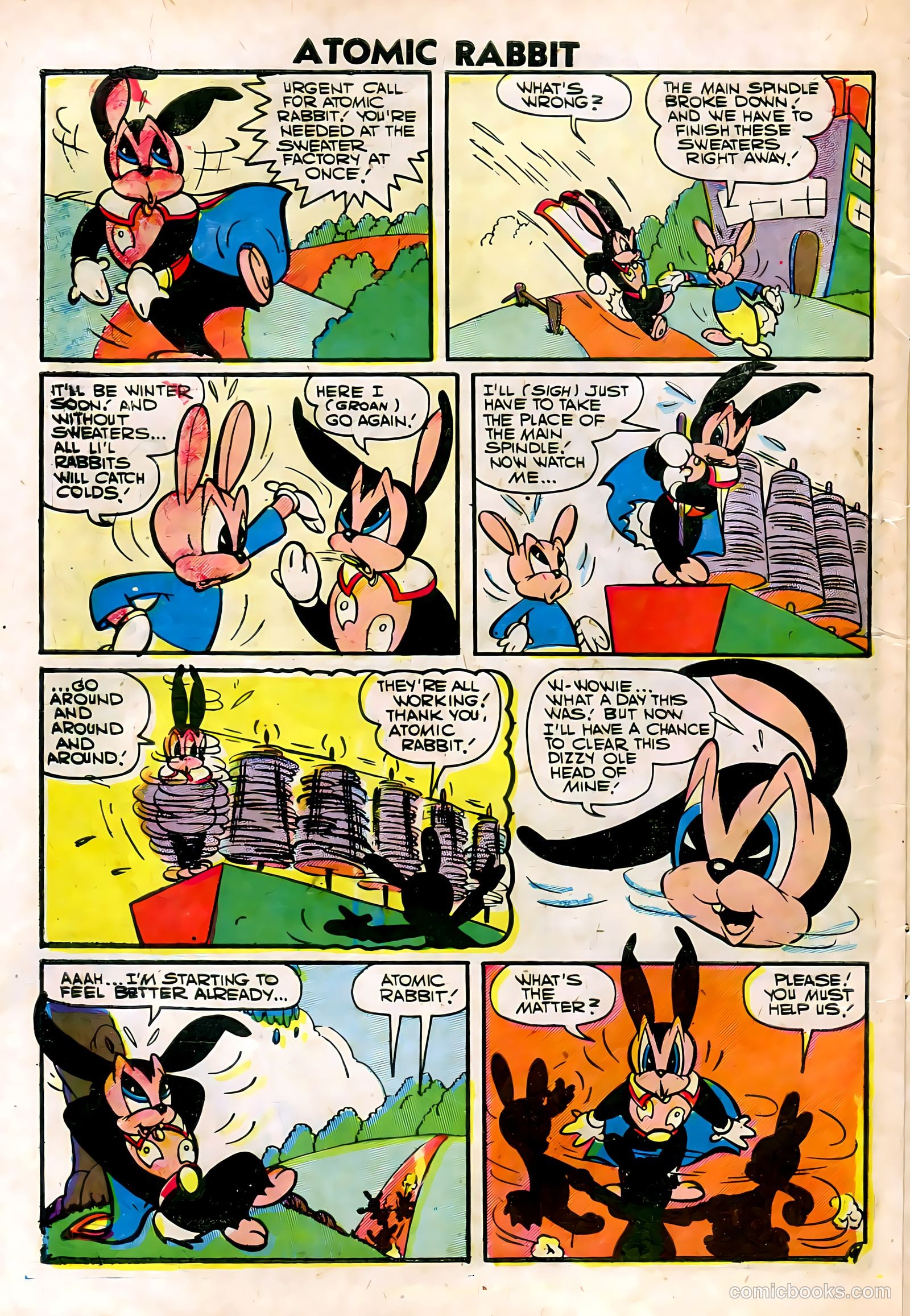Atomic Rabbit #8 (1957) — page 6 of 36