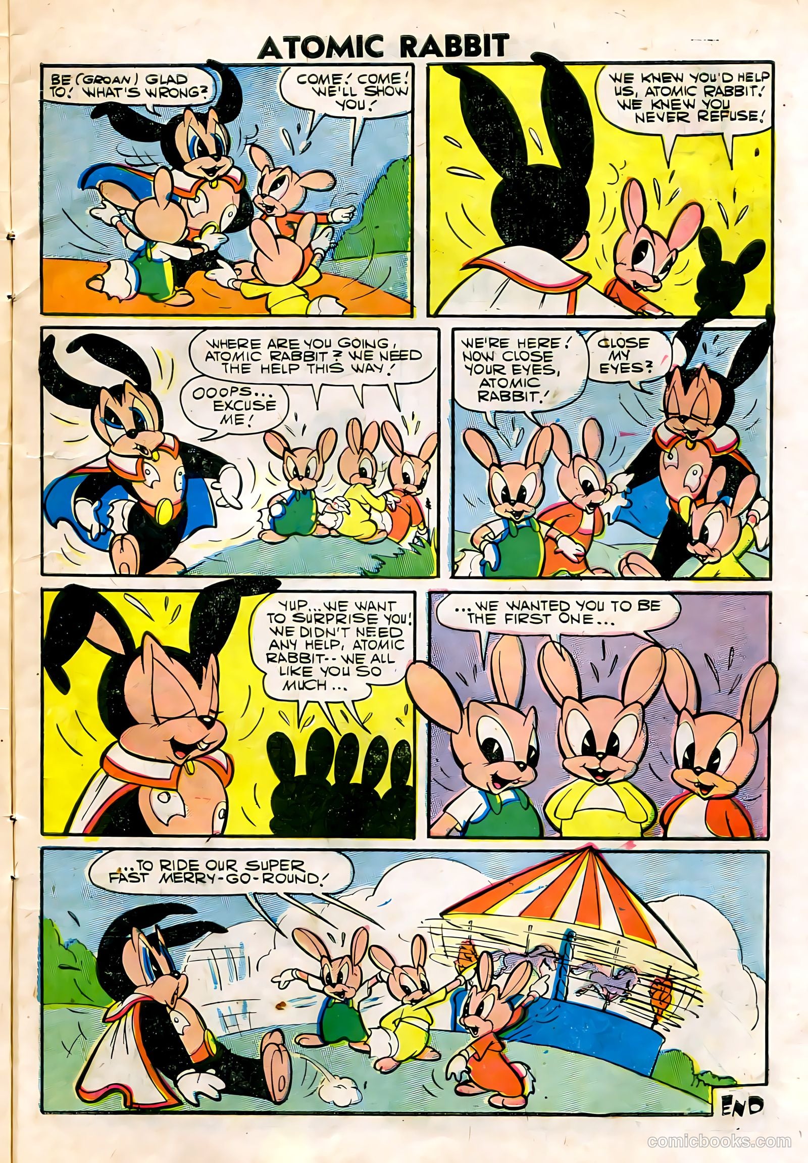 Atomic Rabbit #8 (1957) — page 7 of 36
