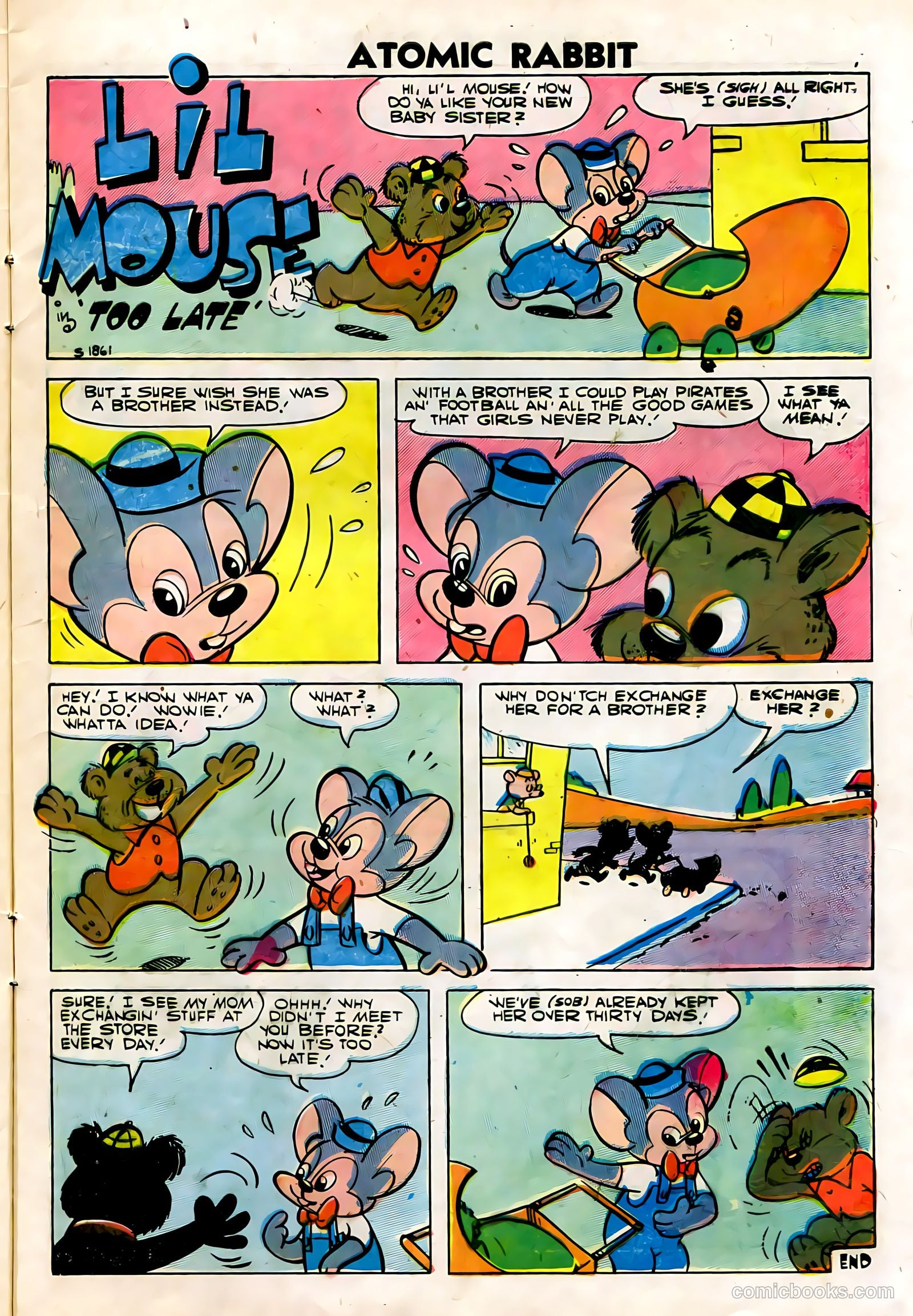 Atomic Rabbit #8 (1957) — page 9 of 36