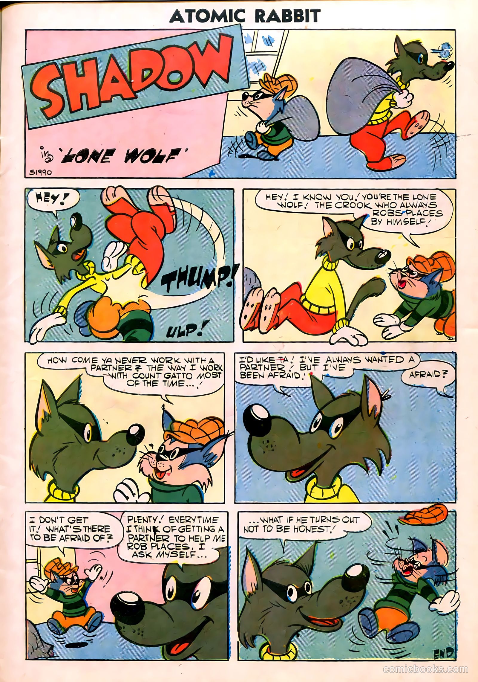 Atomic Rabbit #9 (1957) — page 7 of 36