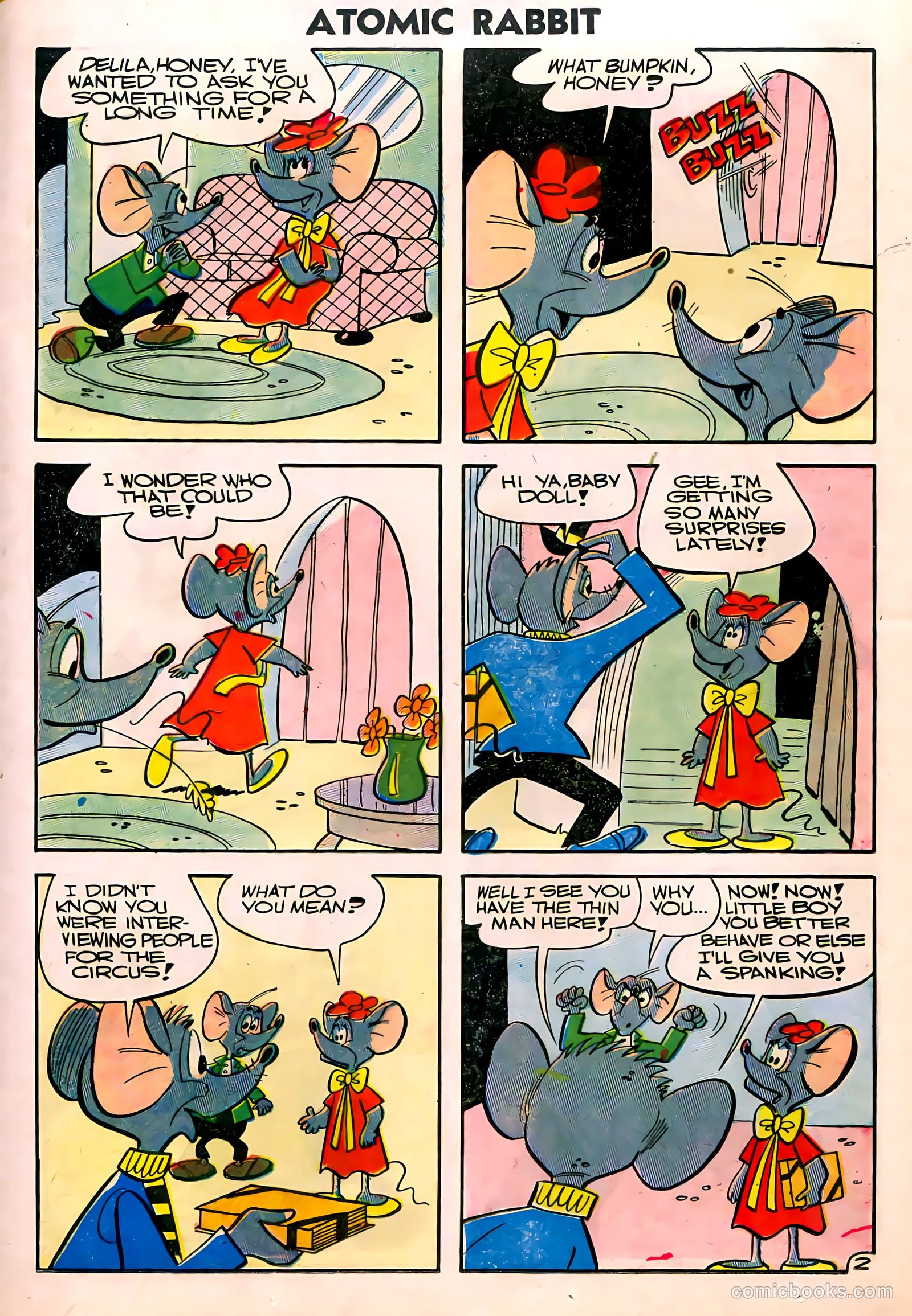 Atomic Rabbit #9 (1957) — page 13 of 36