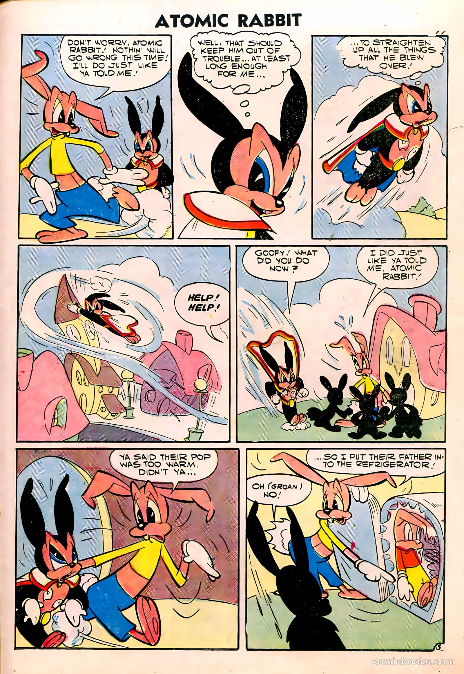 Atomic Rabbit #9 (1957) — page 21 of 36