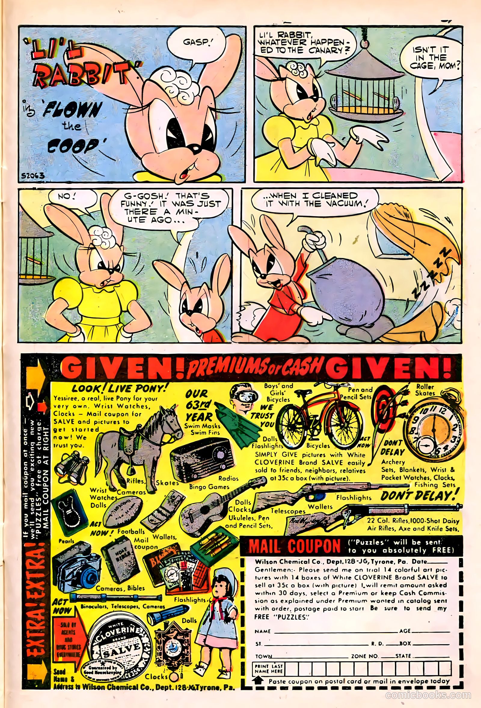 Atomic Rabbit #9 (1957) — page 33 of 36